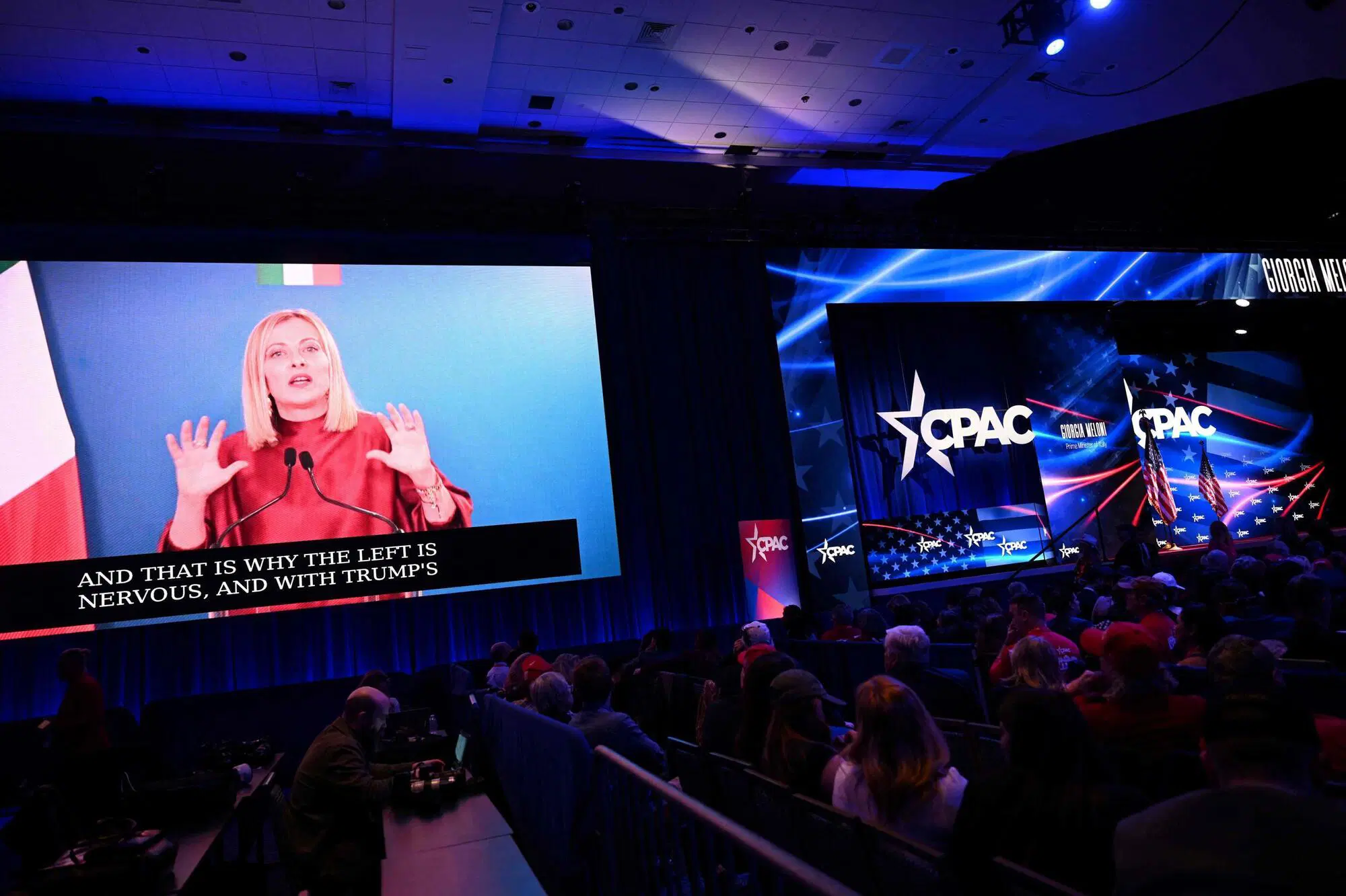 Il discorso di Giorgia Meloni al Cpac