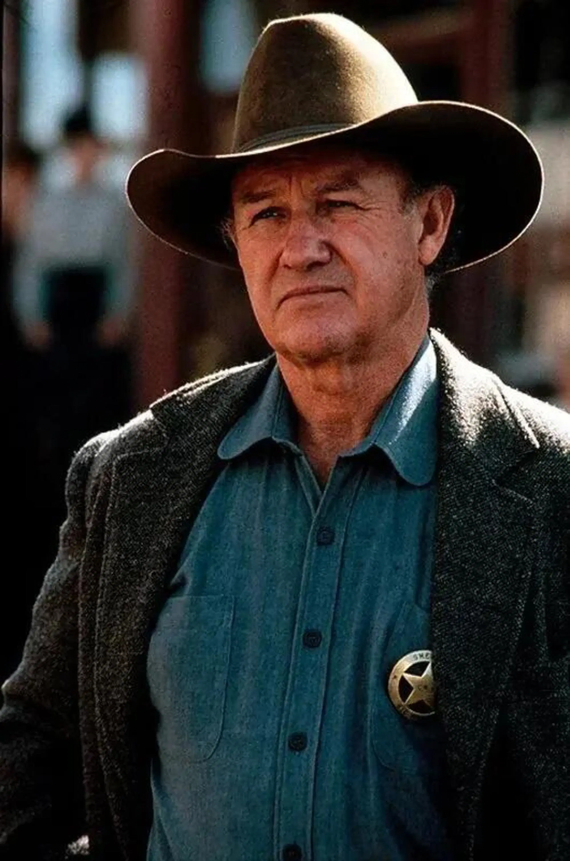 Gene Hackman in "Gli spietati"