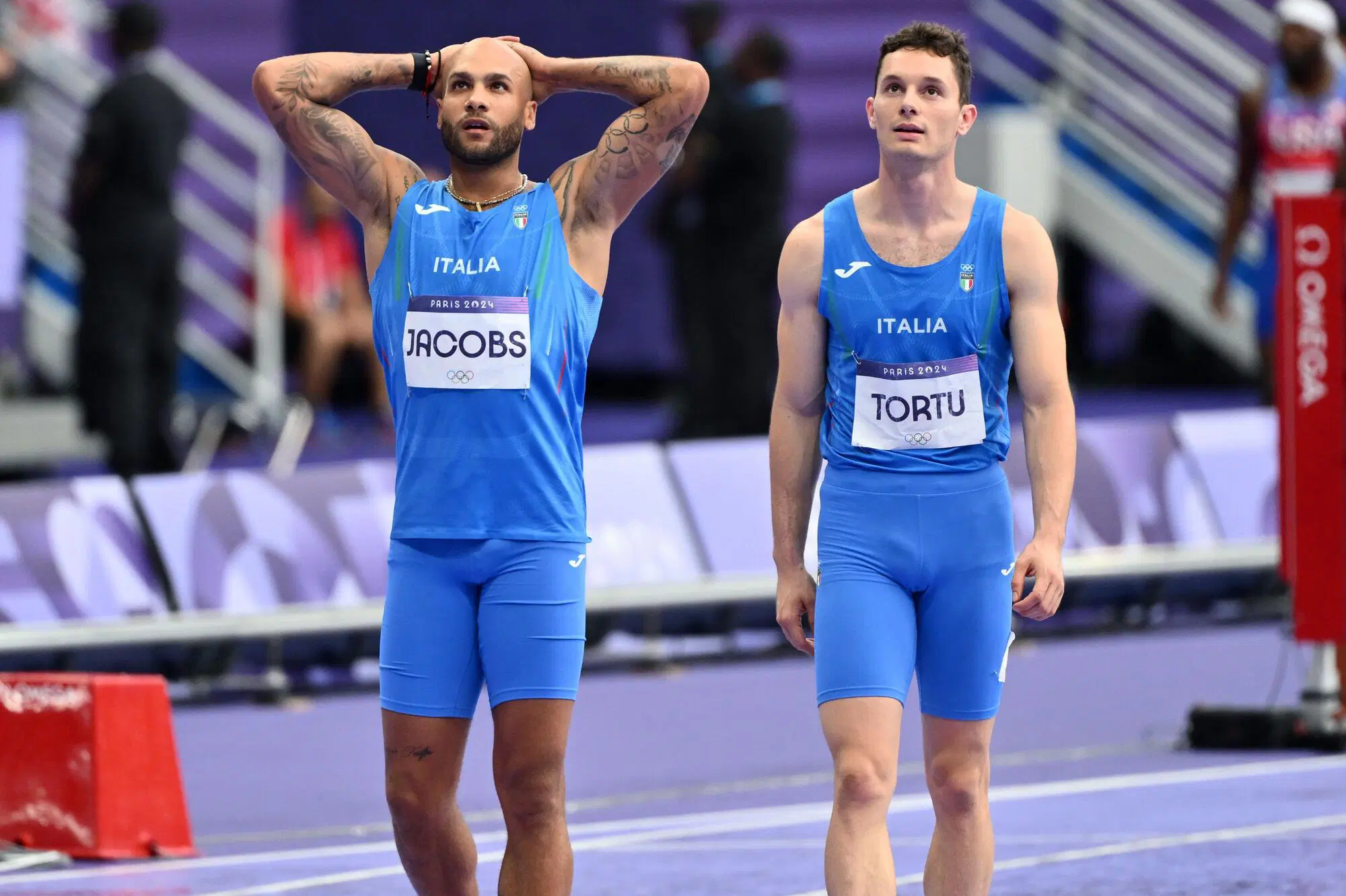 Marcell Jacobs e Filippo Tortu