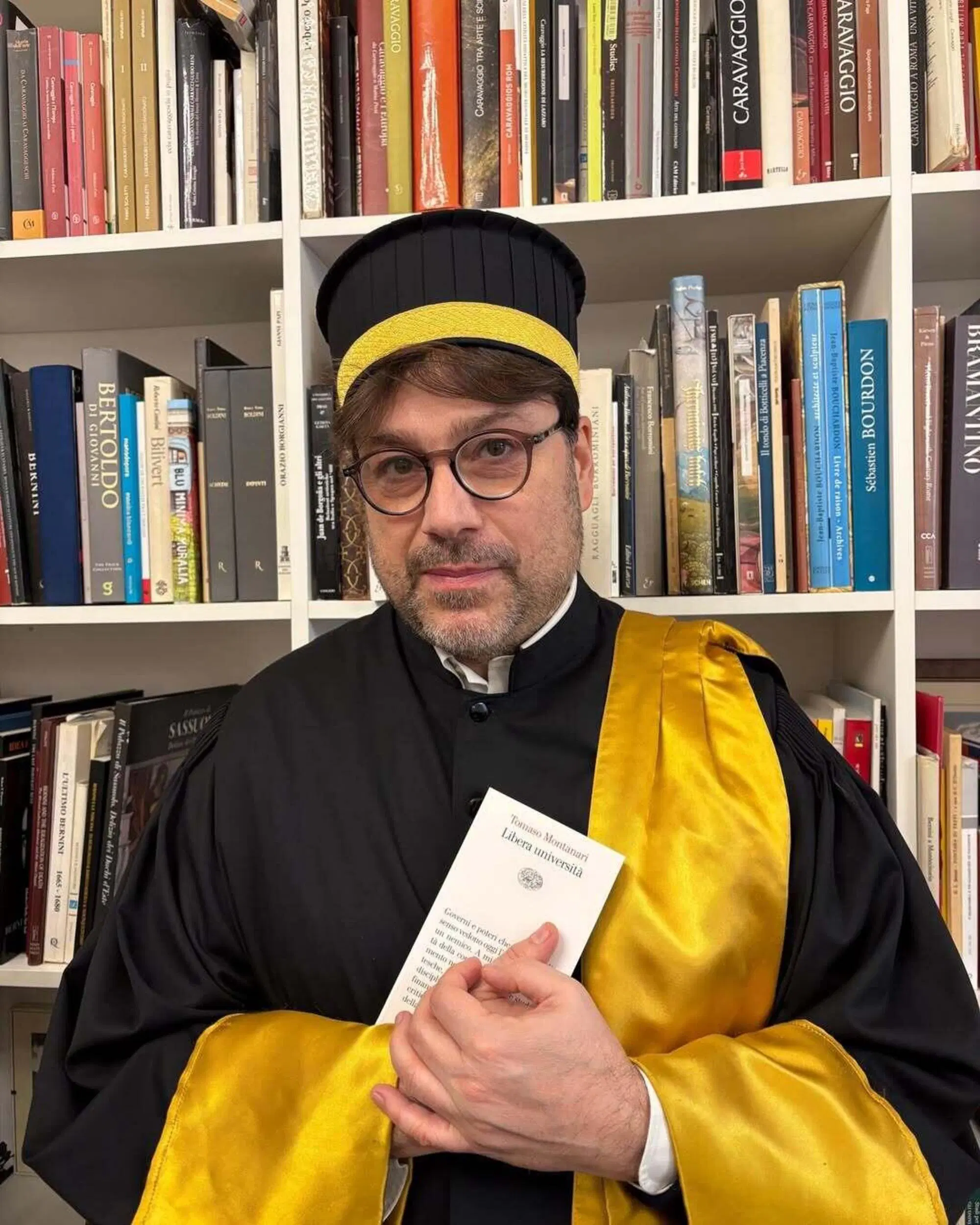 Tomaso Montanari con "Libera universit&agrave;" (Einaudi, 2025)