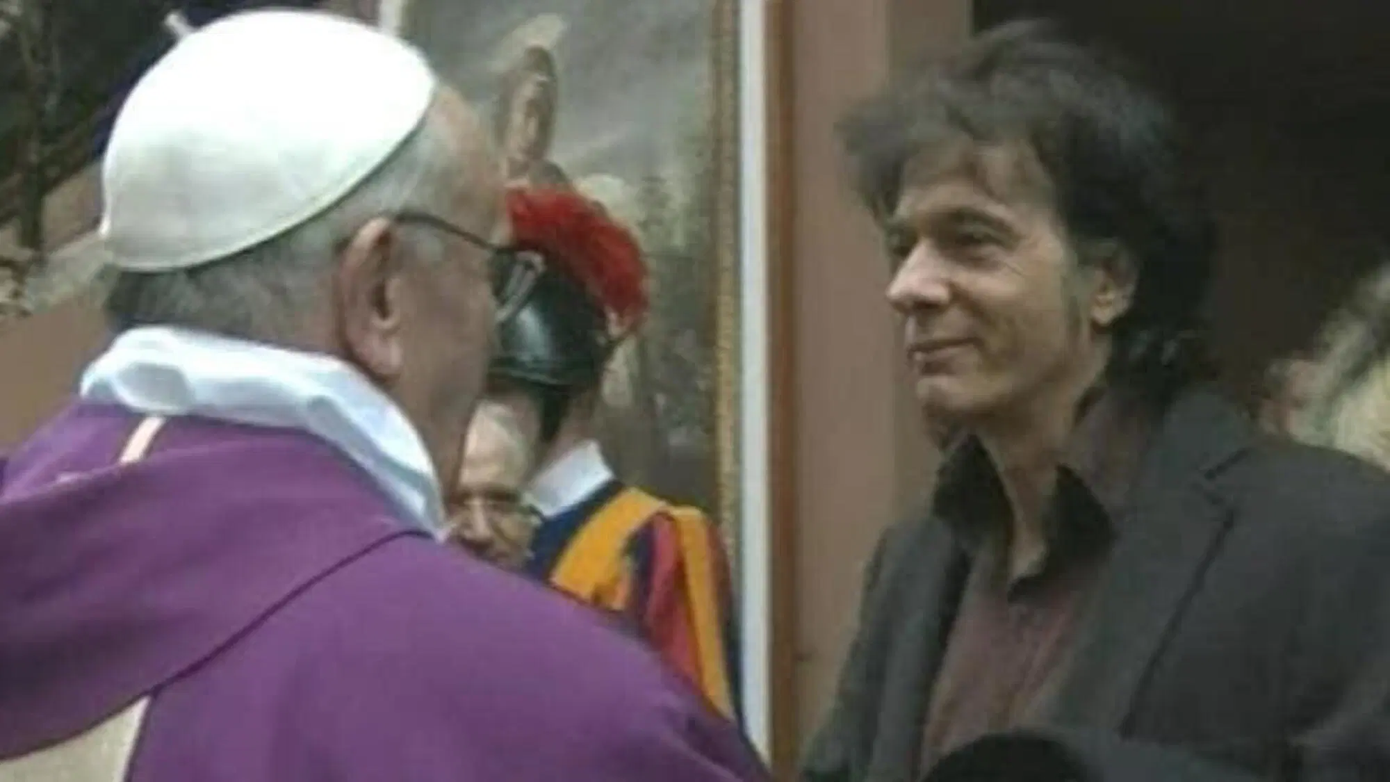 L'incontro tra Pietro Orlandi e Papa Francesco