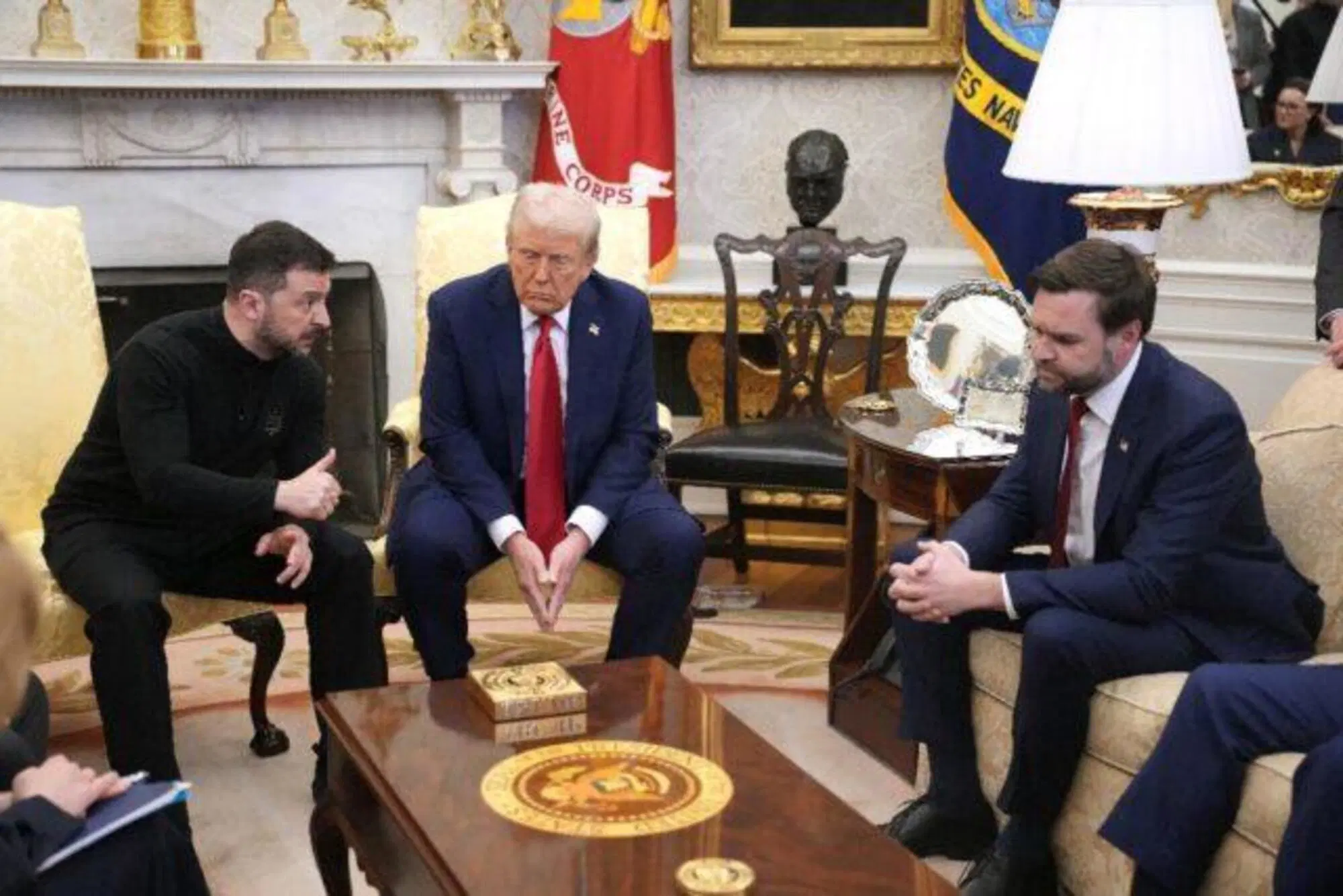 L'incontro tra Trump e Zelensky