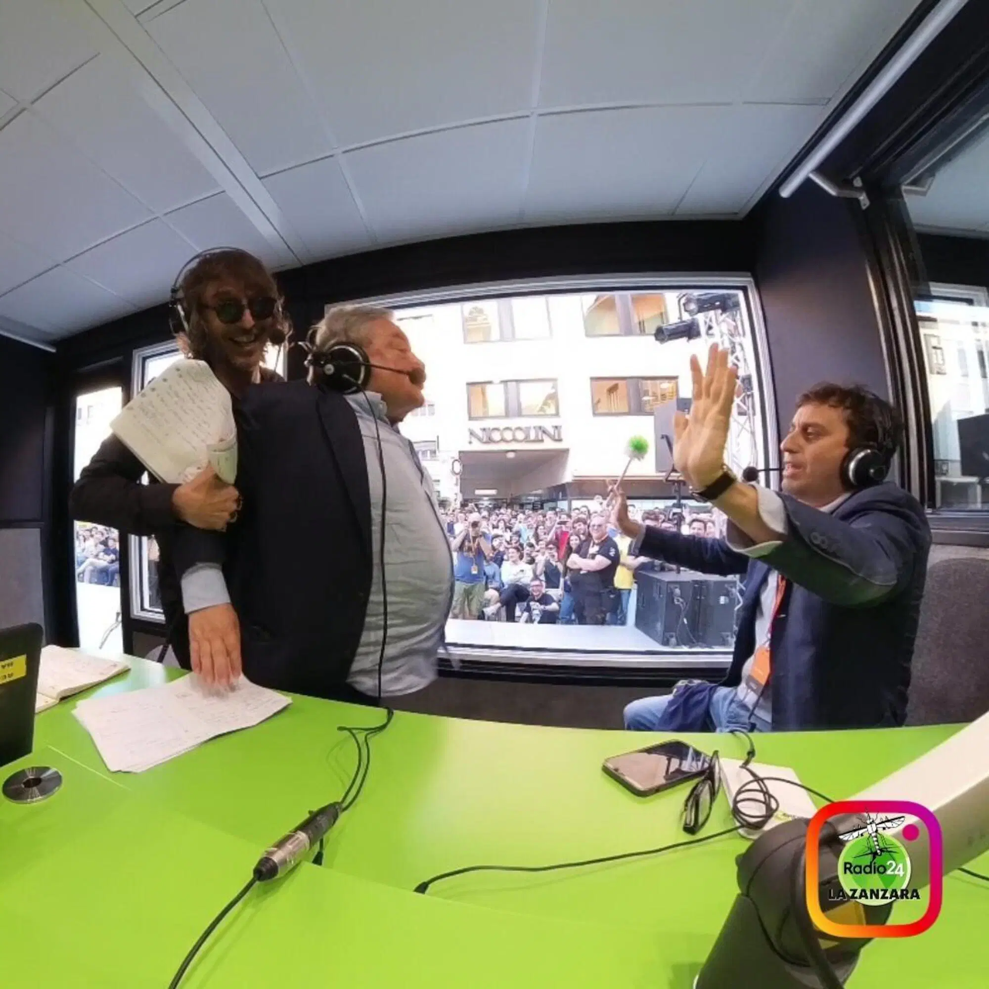 Enzo Spatalino a La Zanzara di Giuseppe Cruciani