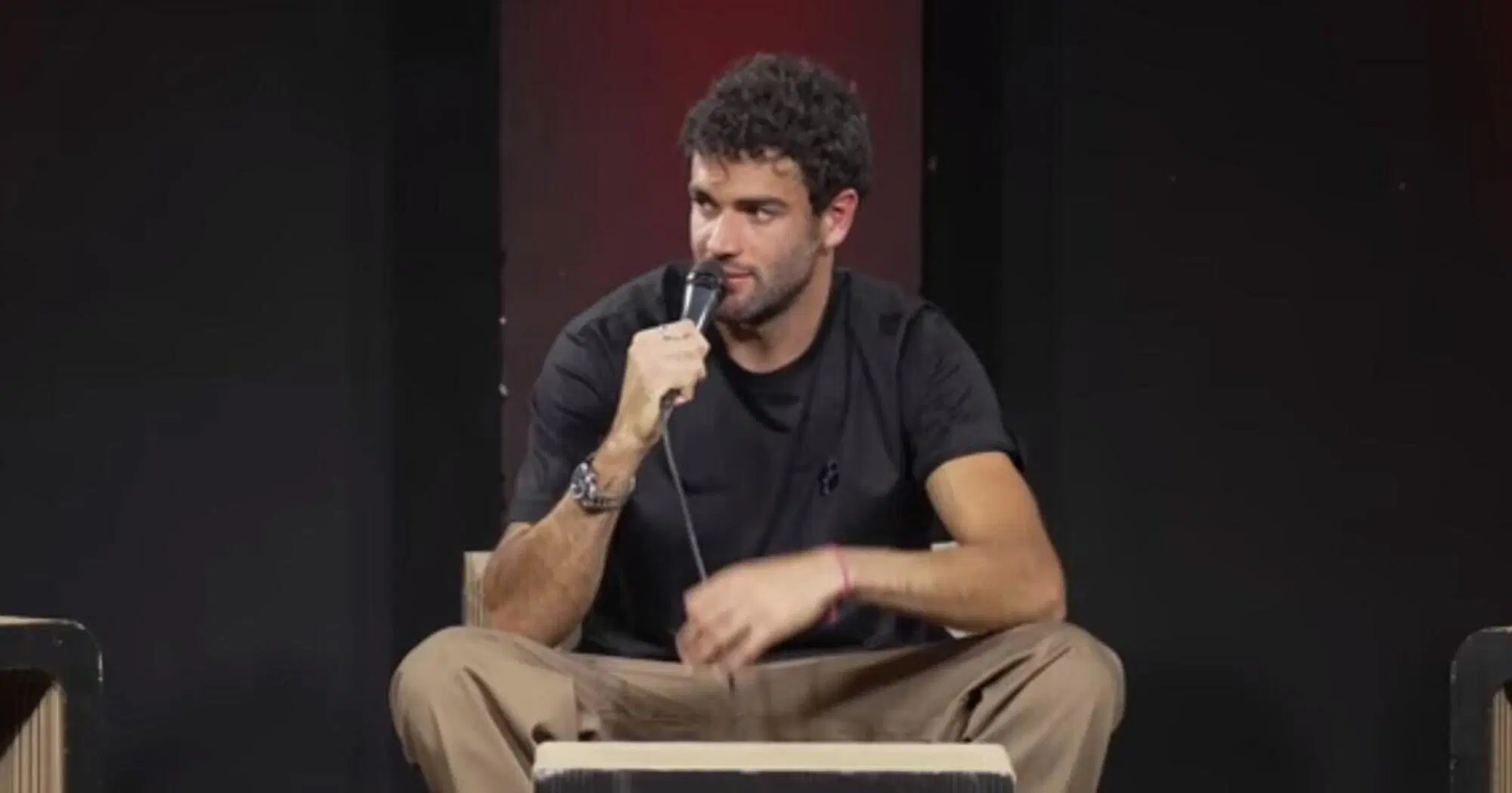 Matteo Berrettini ospite del podcast Tintoria