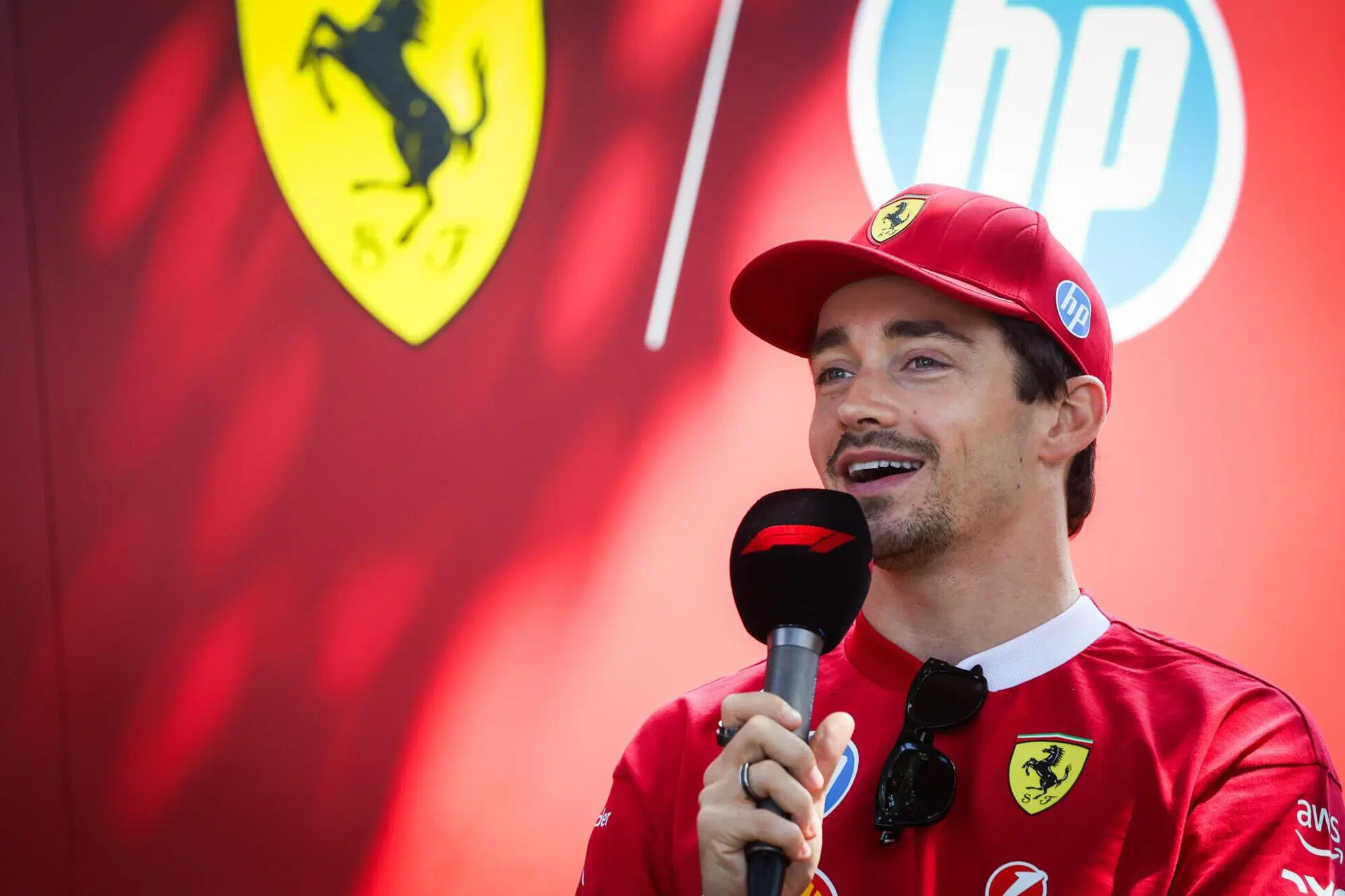 Charles Leclerc a Melbourne per il Gran Premio d'Australia