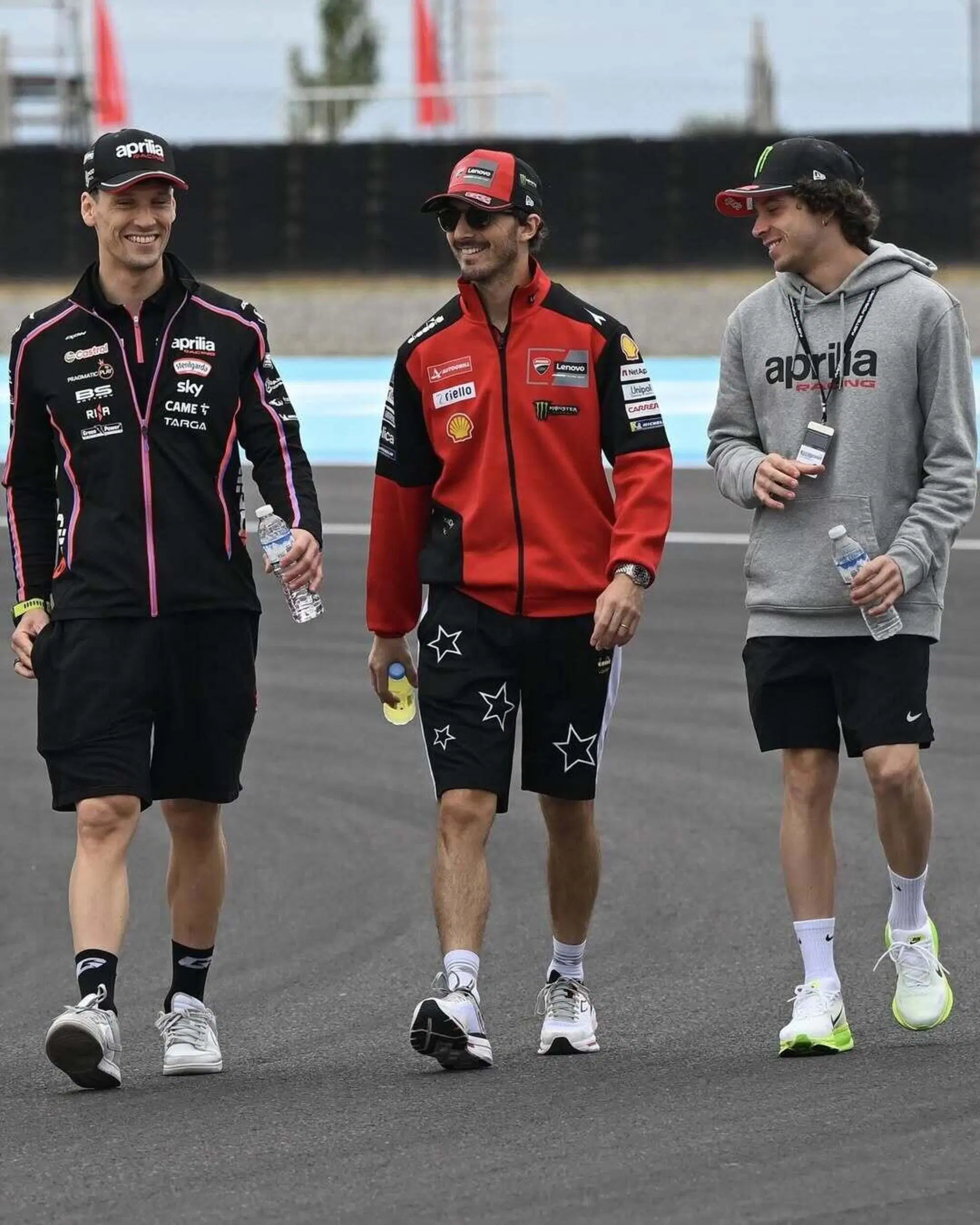 Pecco Bagnaia Marco Bezzecchi Lorenzo Savadori