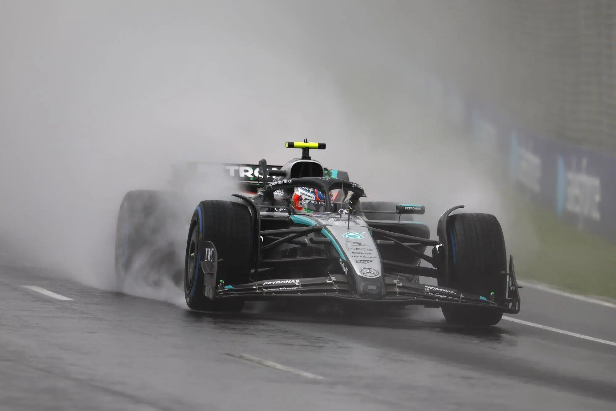 Kimi Antonelli, Mercedes, durante il Gran Premio d'Australia