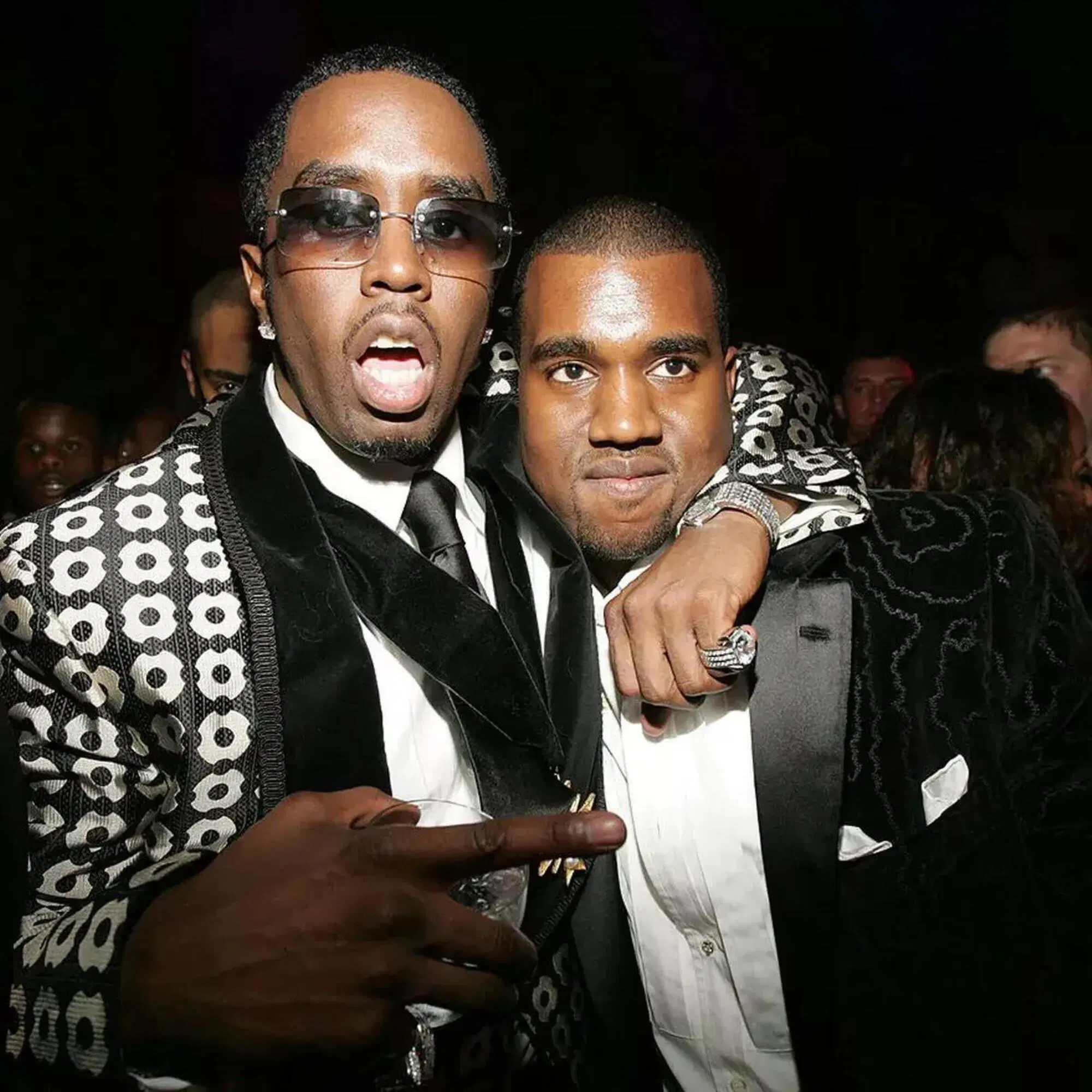 Sean Diddy Combs Kanye West