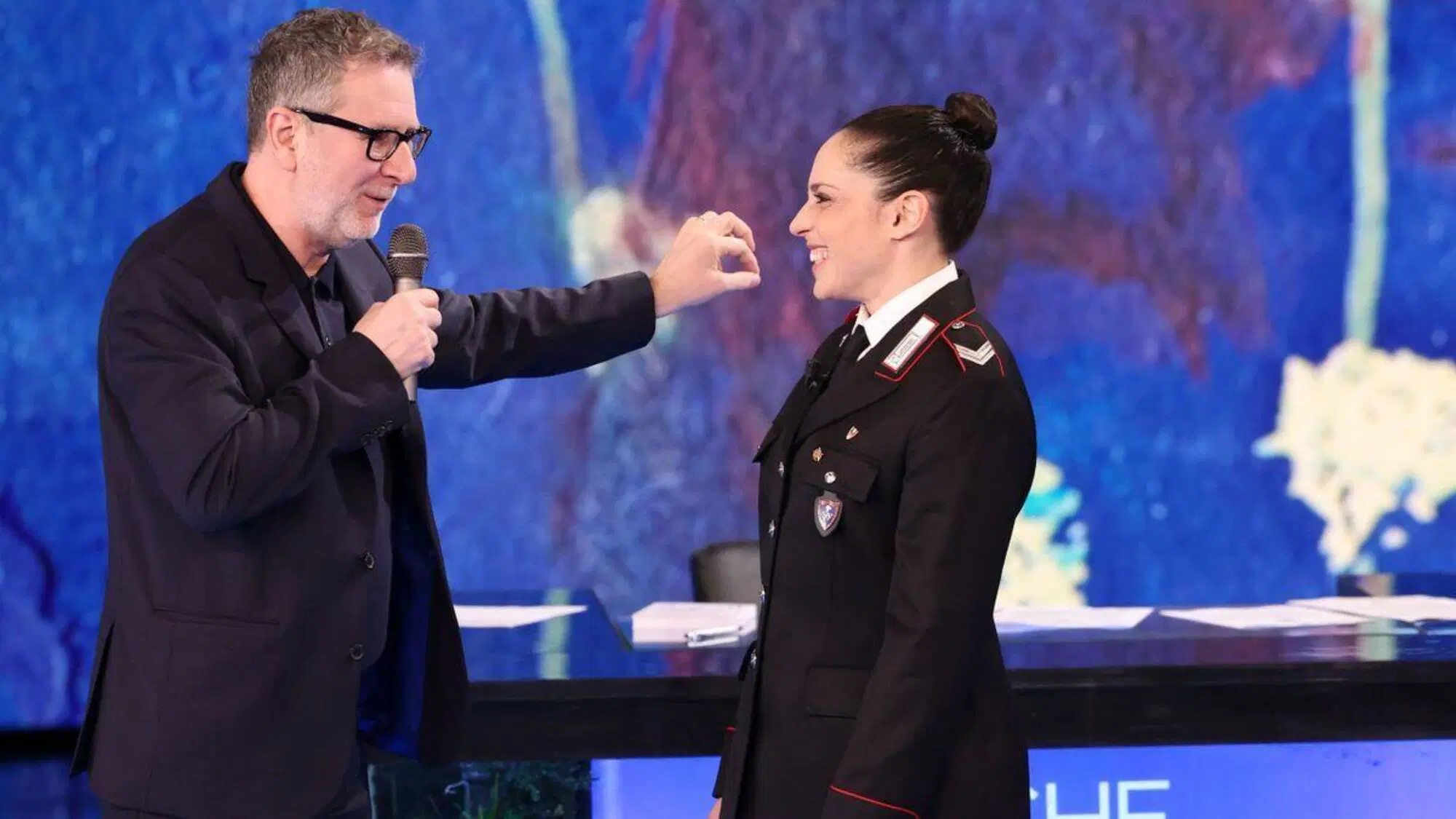 Federica Brignone ospite da Fabio Fazio