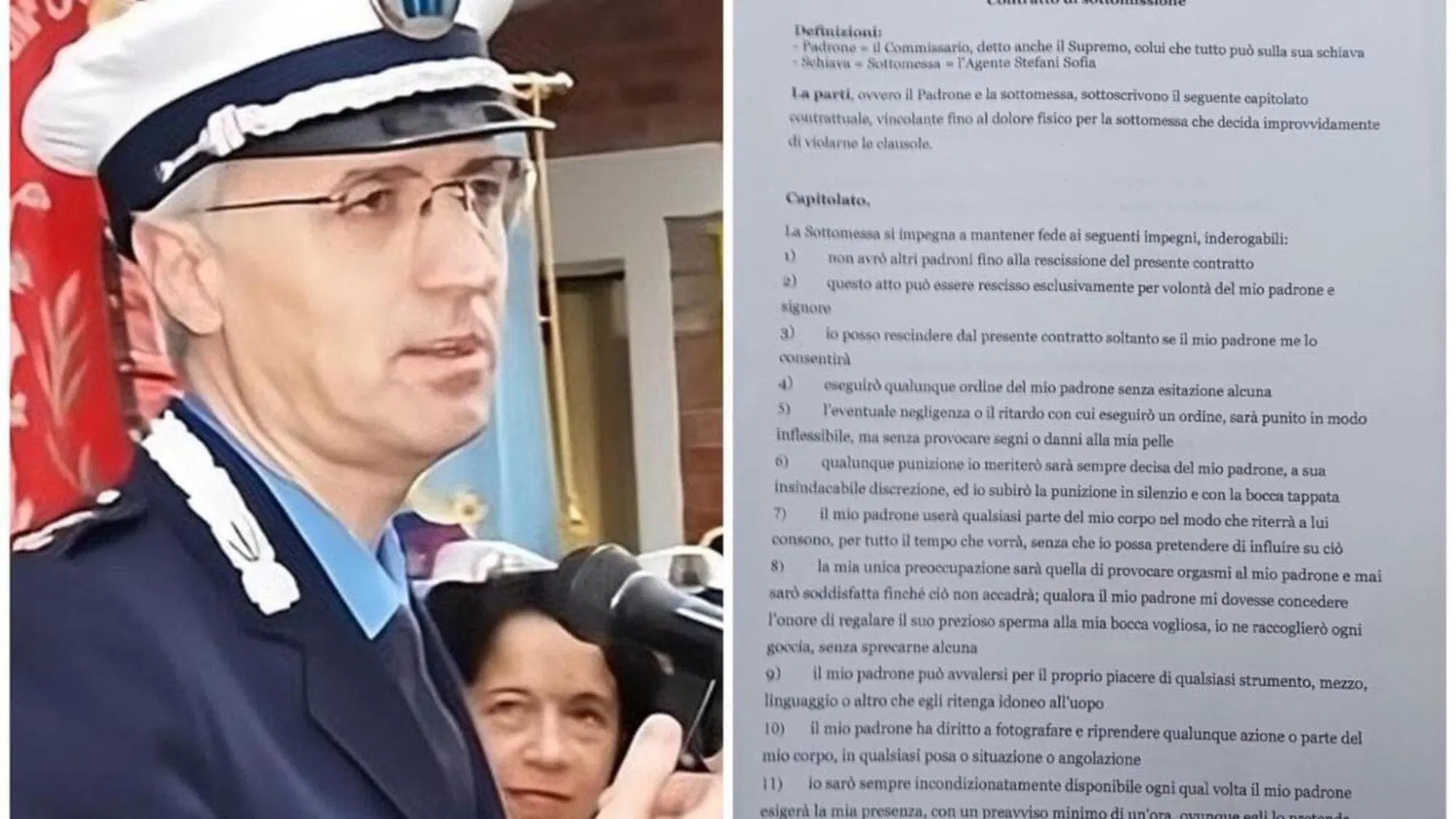 Giampiero Gualandi e il "contratto di sottomissione"