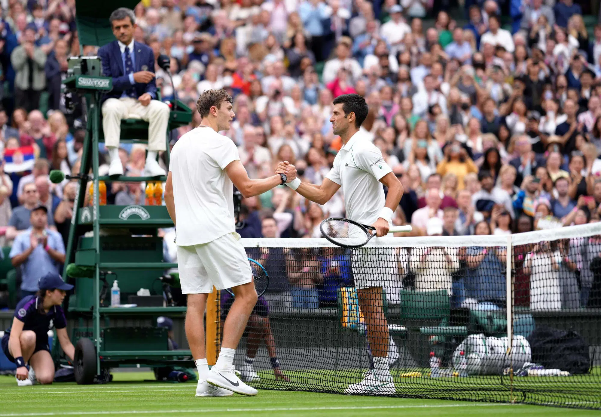 Jack Draper e Novak Djokovic
