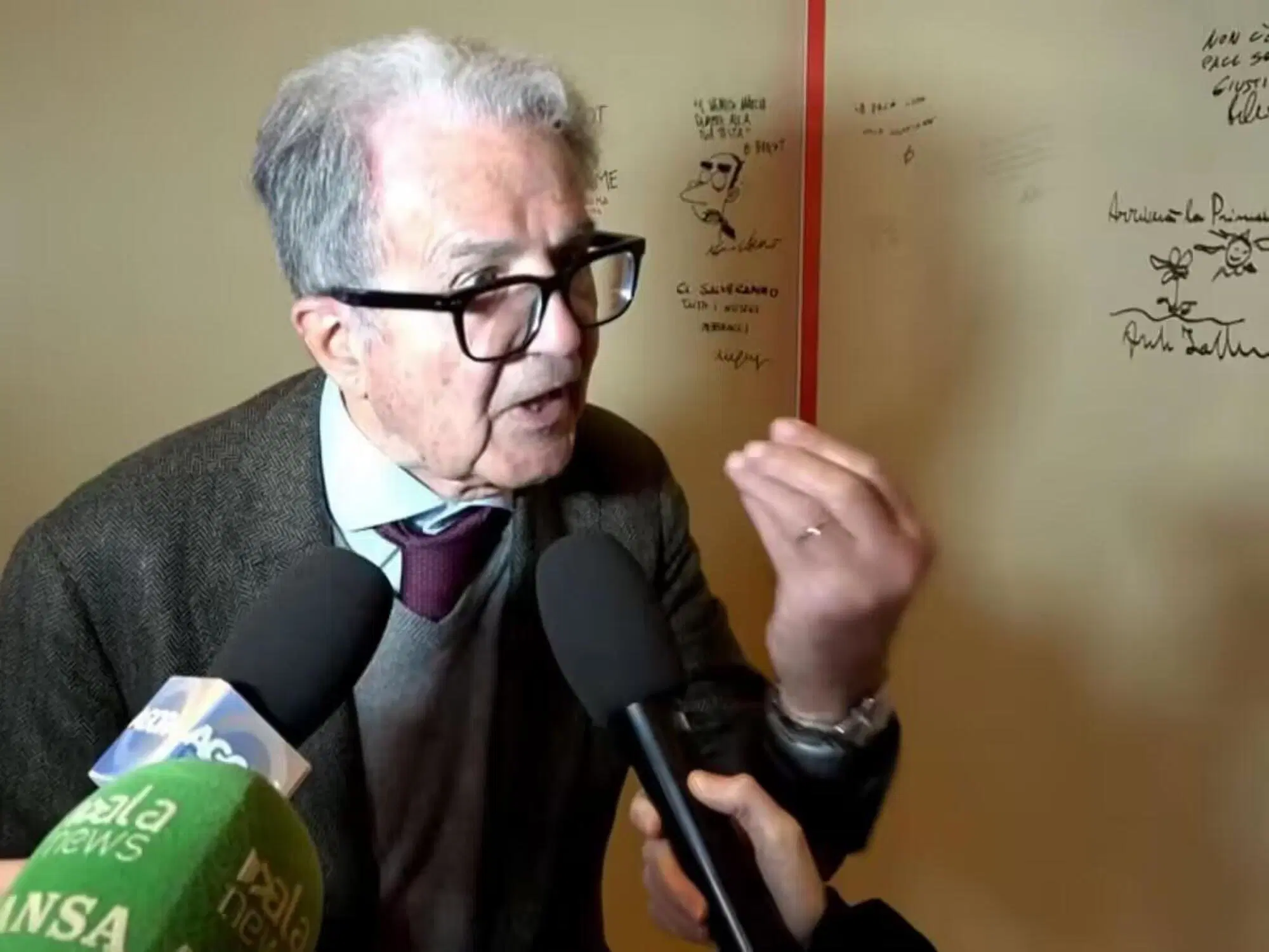 Romano Prodi contro Lavinia Orefici