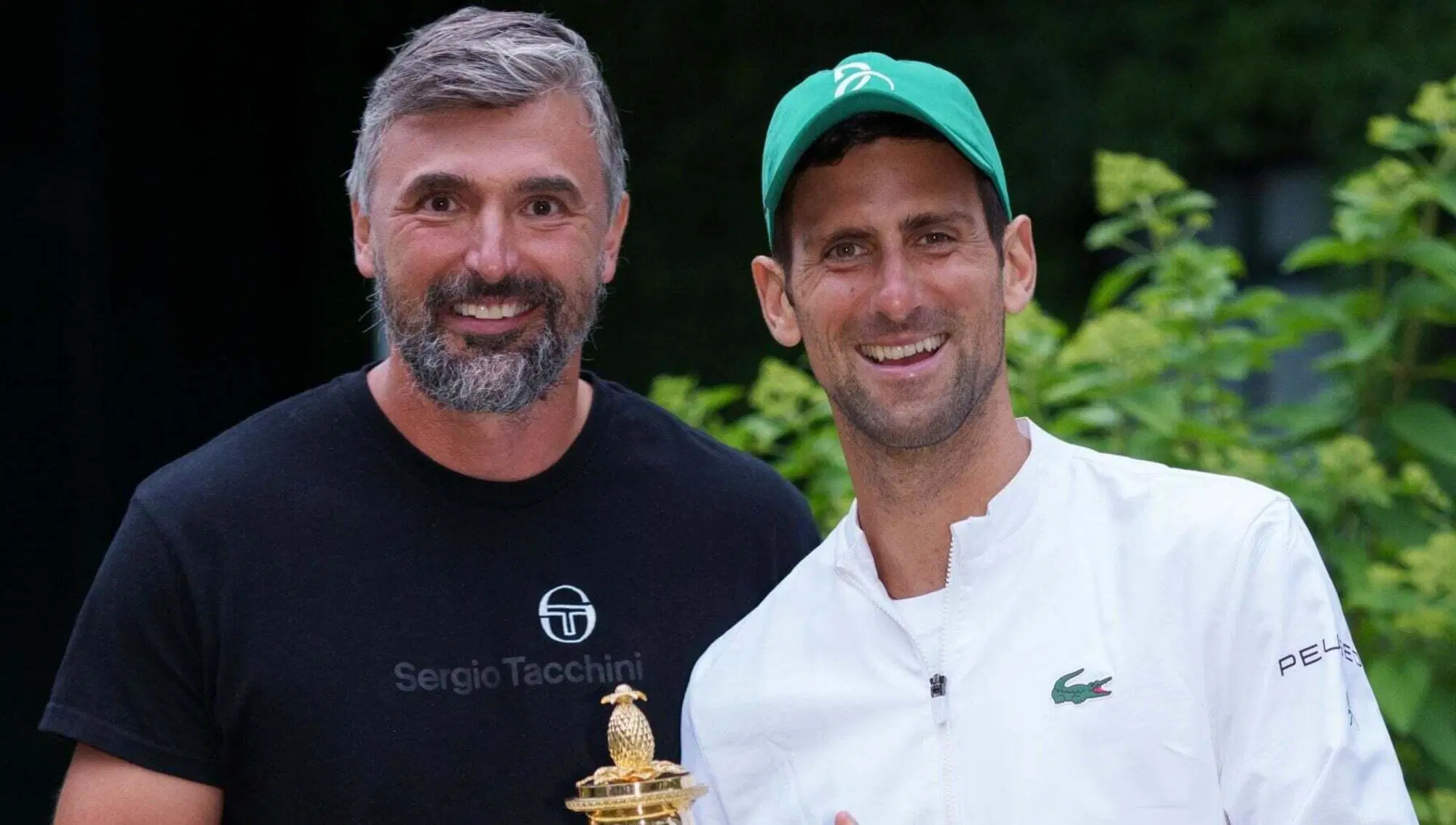 Goran Ivanisevic e Novak Djokovic