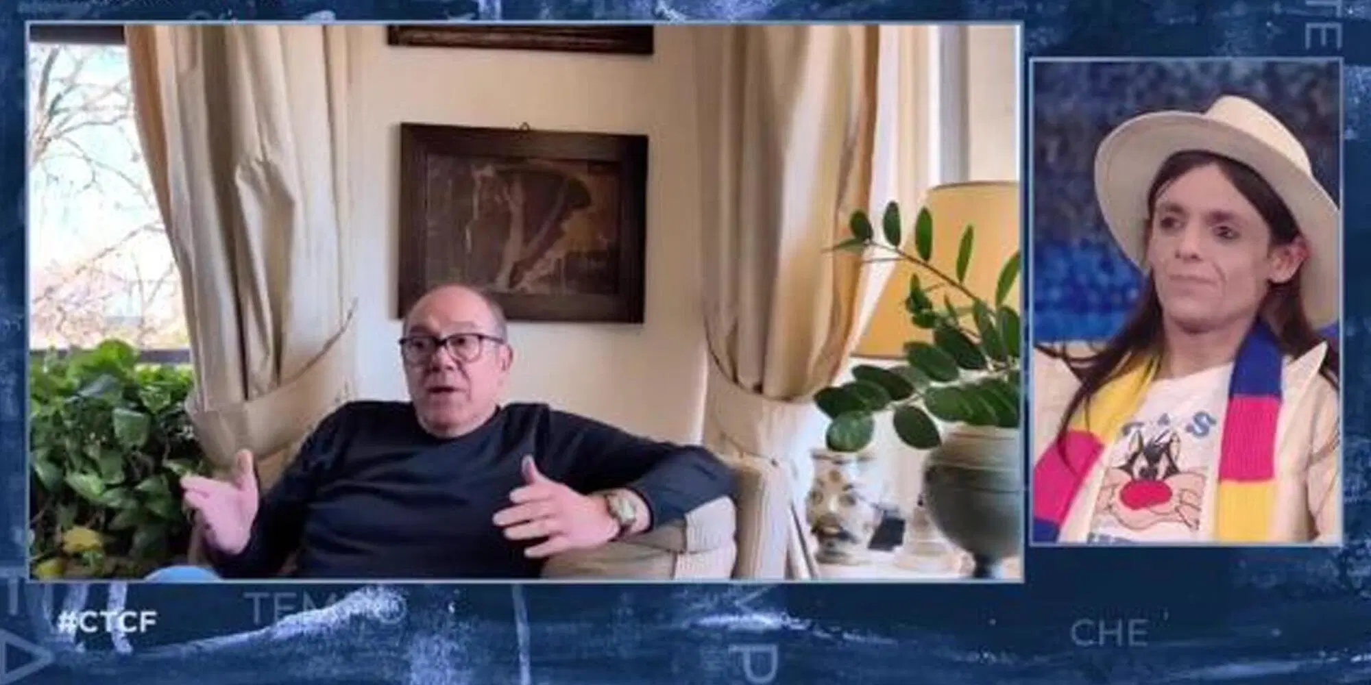 Carlo Verdone parla con Lucio Corsi di Vita da Carlo