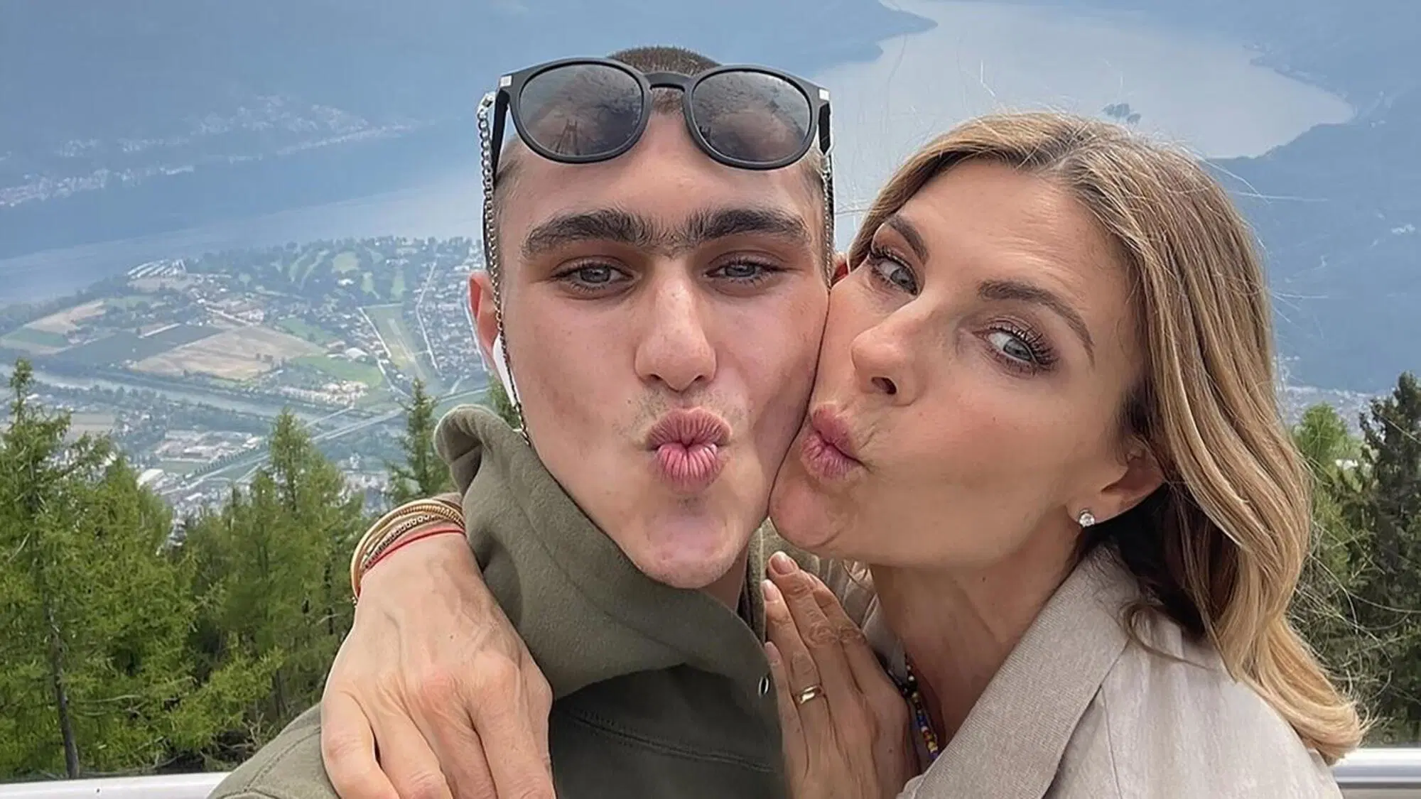 Achille Costacurta con Martina Colombari