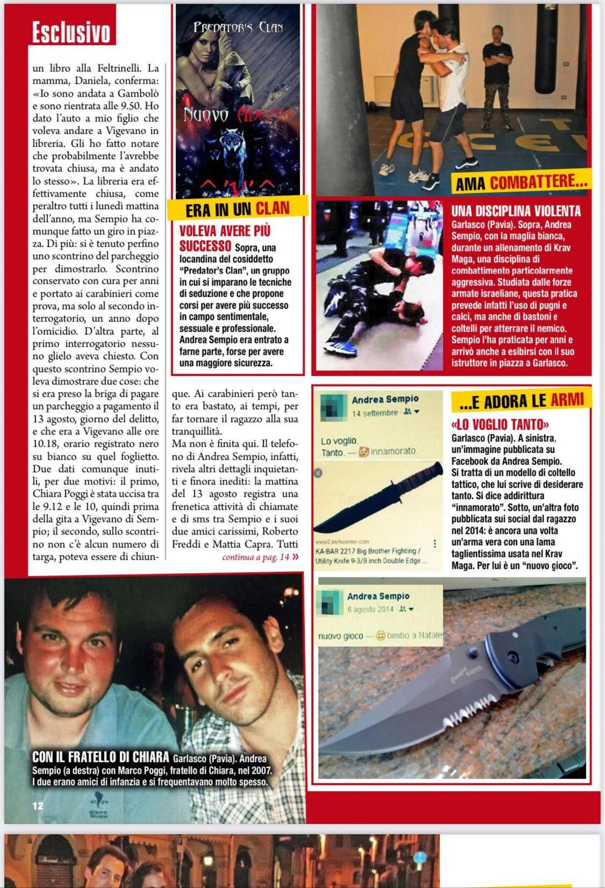 Andrea Sempio su Giallo