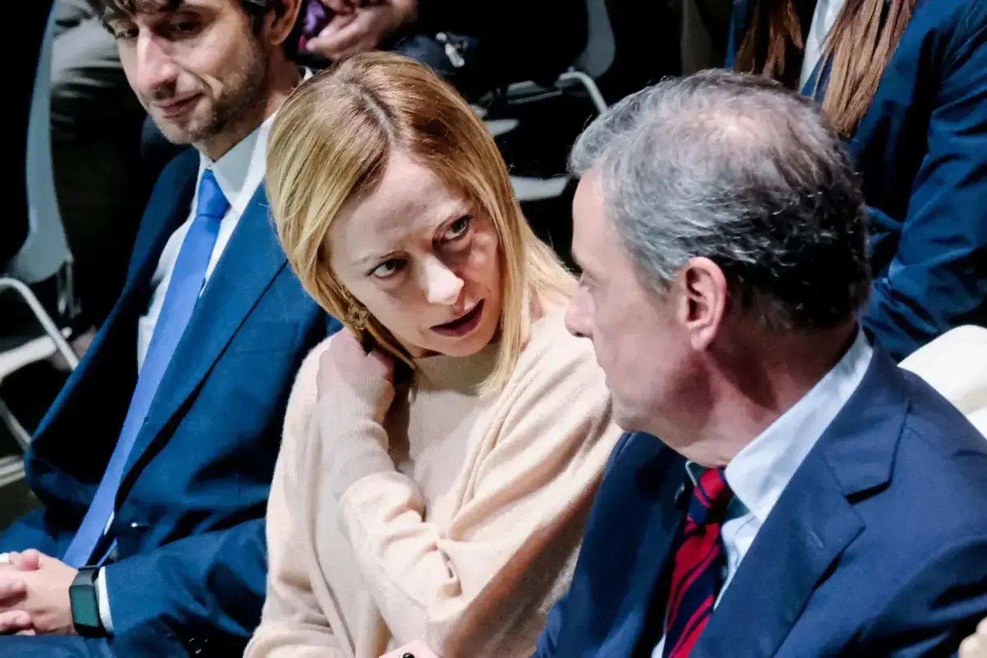 Carlo Calenda e Giorgia Meloni