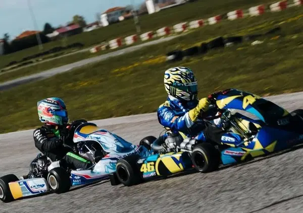 Ma veramente Valentino Rossi e Kimi Antonelli hanno dato tutto sui kart in un video di Ale Della Giusta? Ecco cosa &egrave; successo