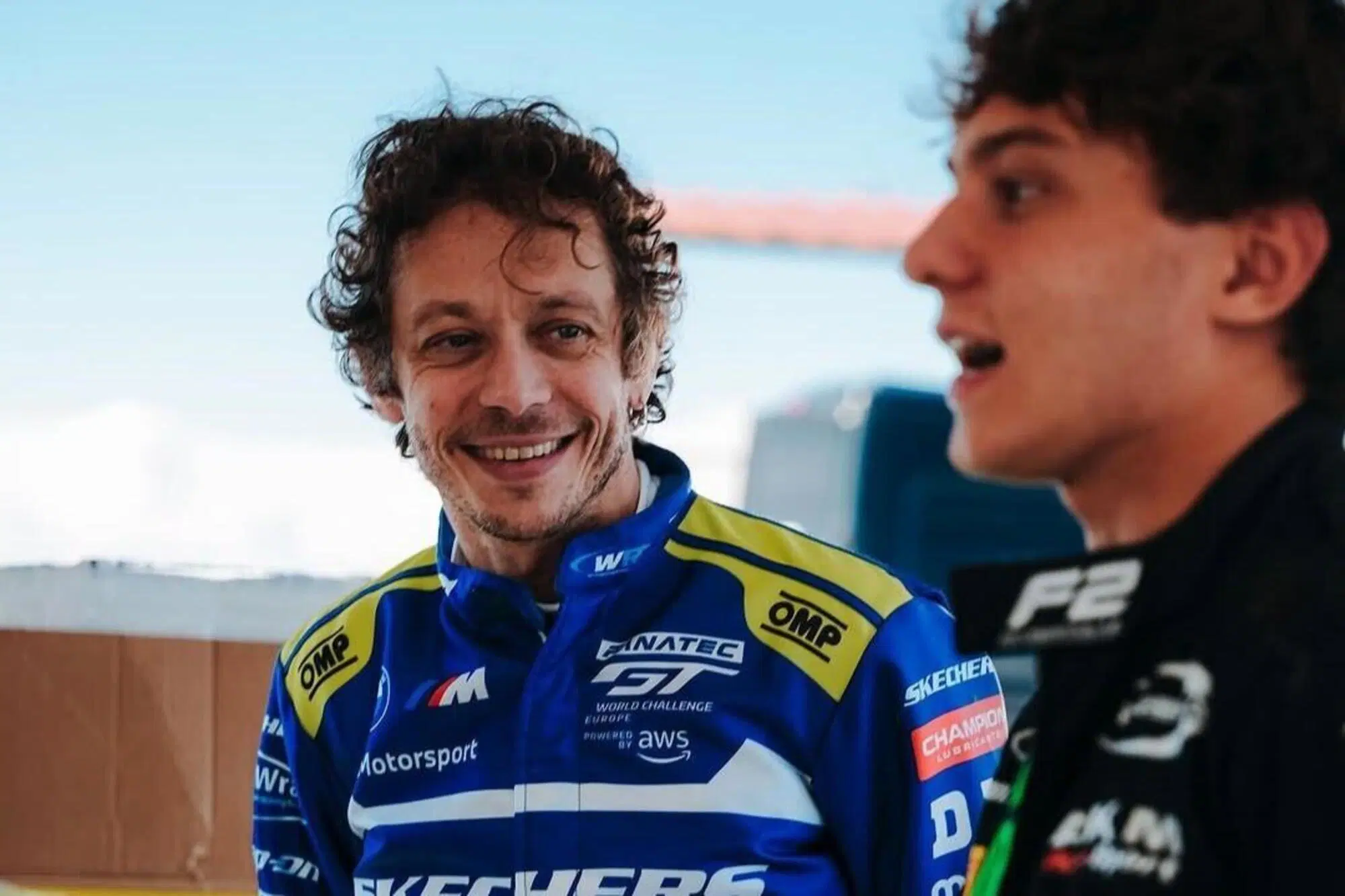 Kimi Antonelli e Valentino Rossi in pista a Migliaro sui kart