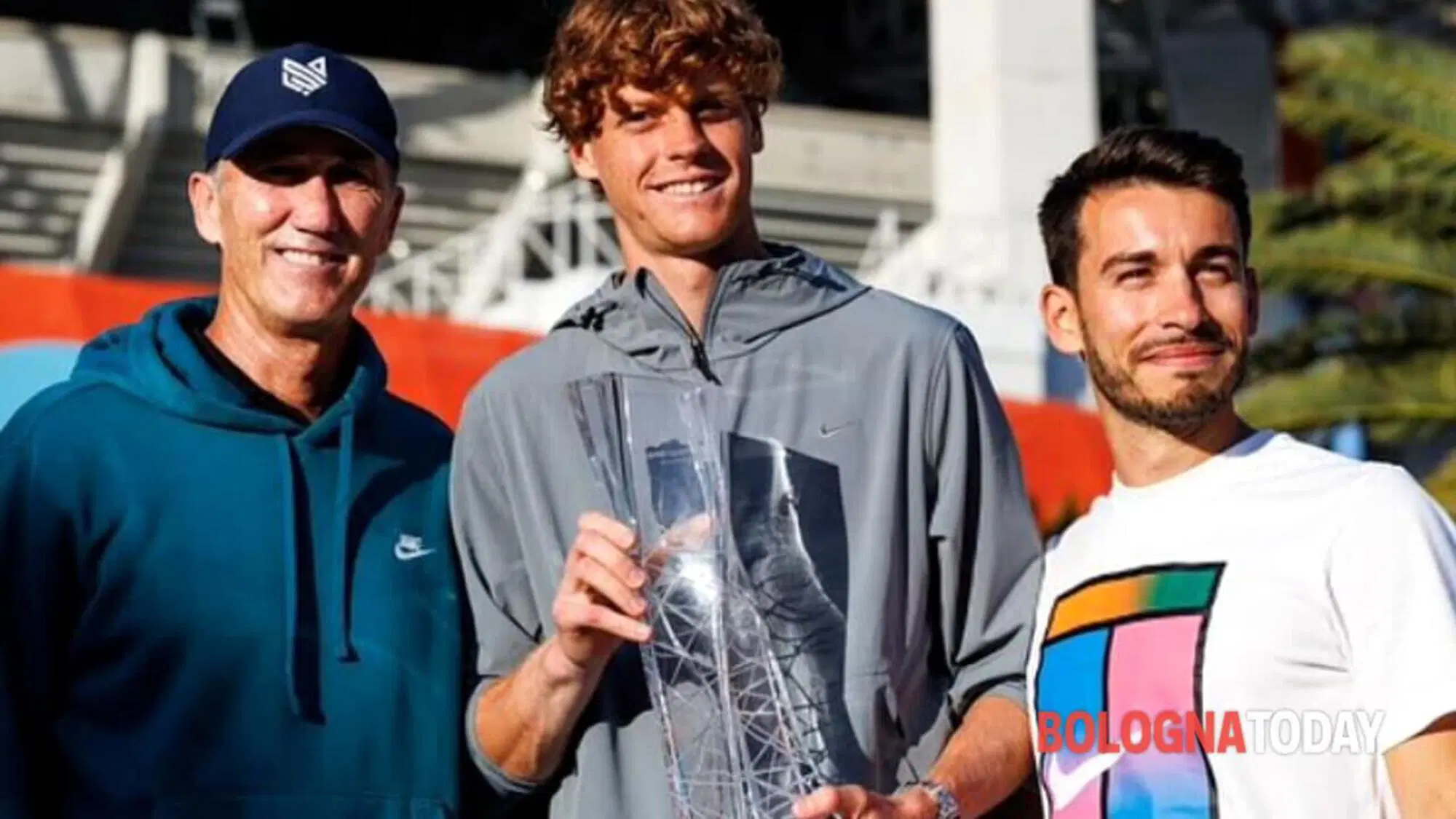 Jannik Sinner e Giacomo Naldi