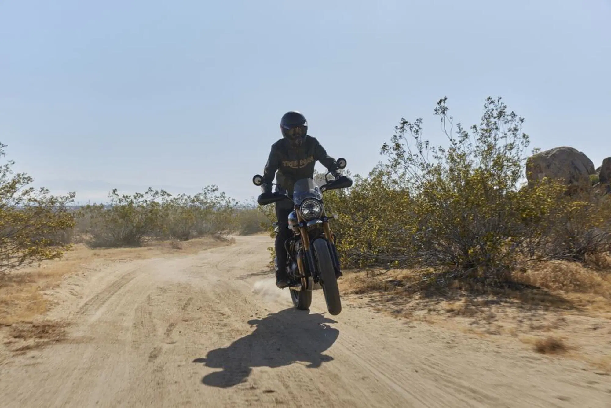 La Triumph Scrambler 400 X