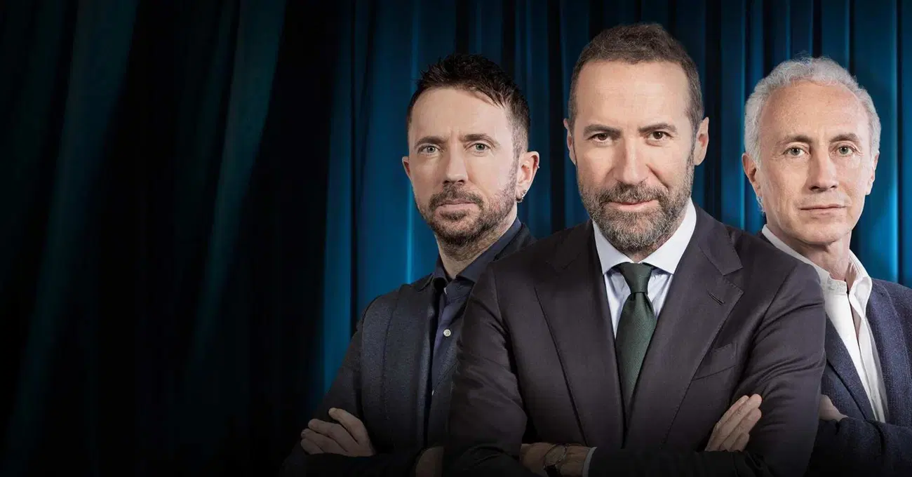 Chi vince la gara di ascolti fra Travaglio o Gomez? Accordi&amp;Disaccordi sul Nove punta su Cacciari e Scanzi, Un alieno in patria su Rai 3 su Mieli e Rubini: la politica in tv il sabato &egrave; tutta Fatto quotidiano style?