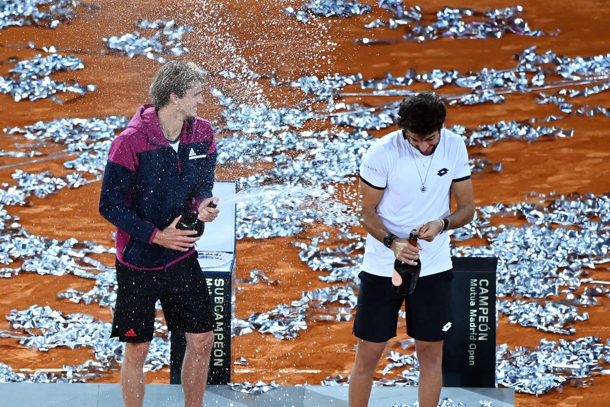 Zverev e Berrettini da giovani