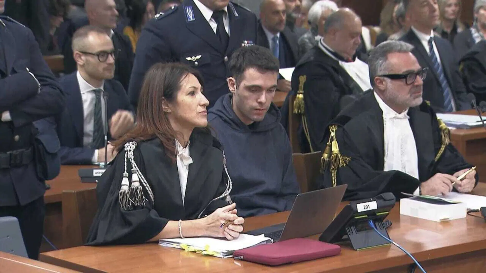 Filippo Turetta e il momento della condanna