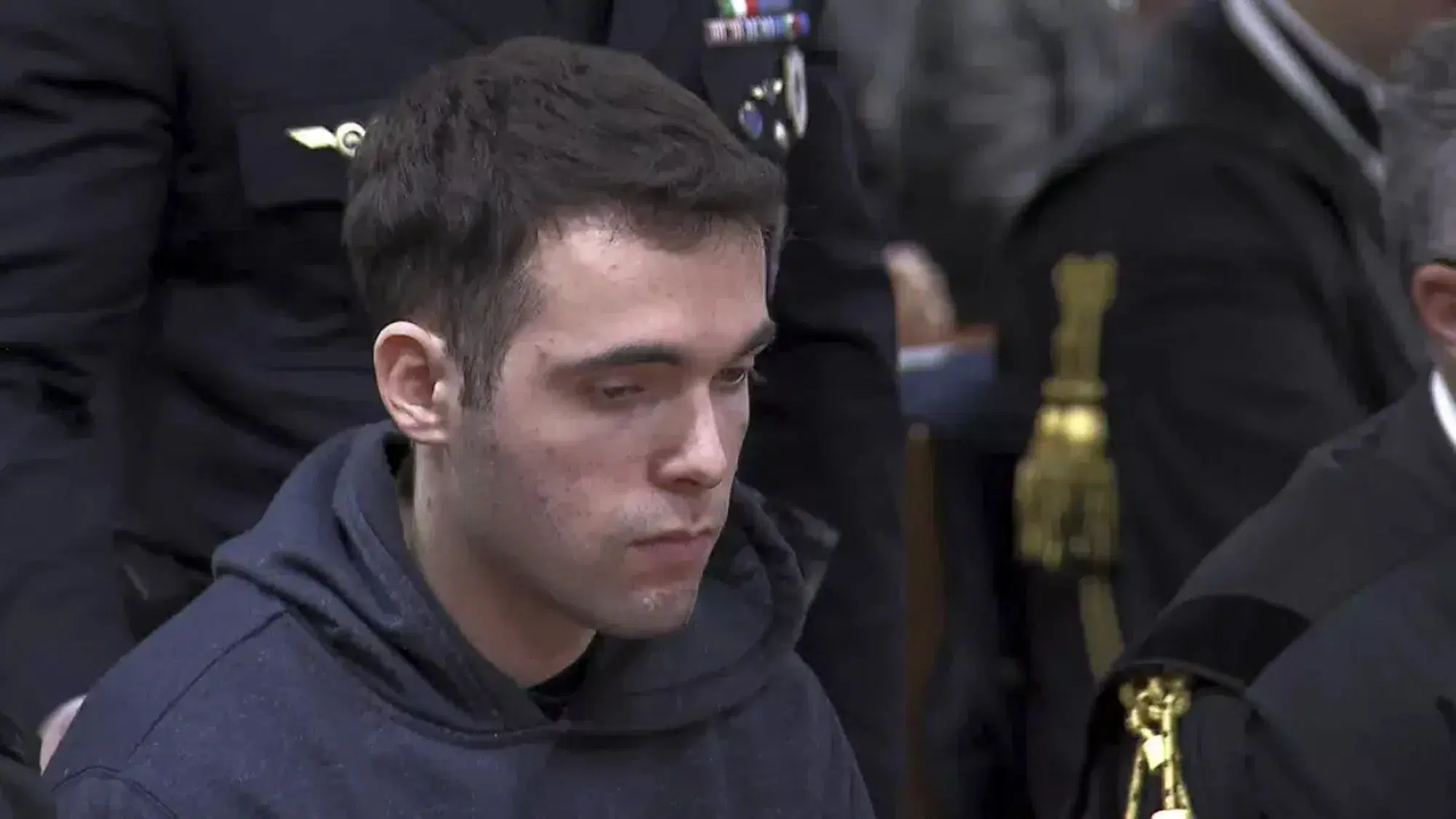 Filippo Turetta durante il processo