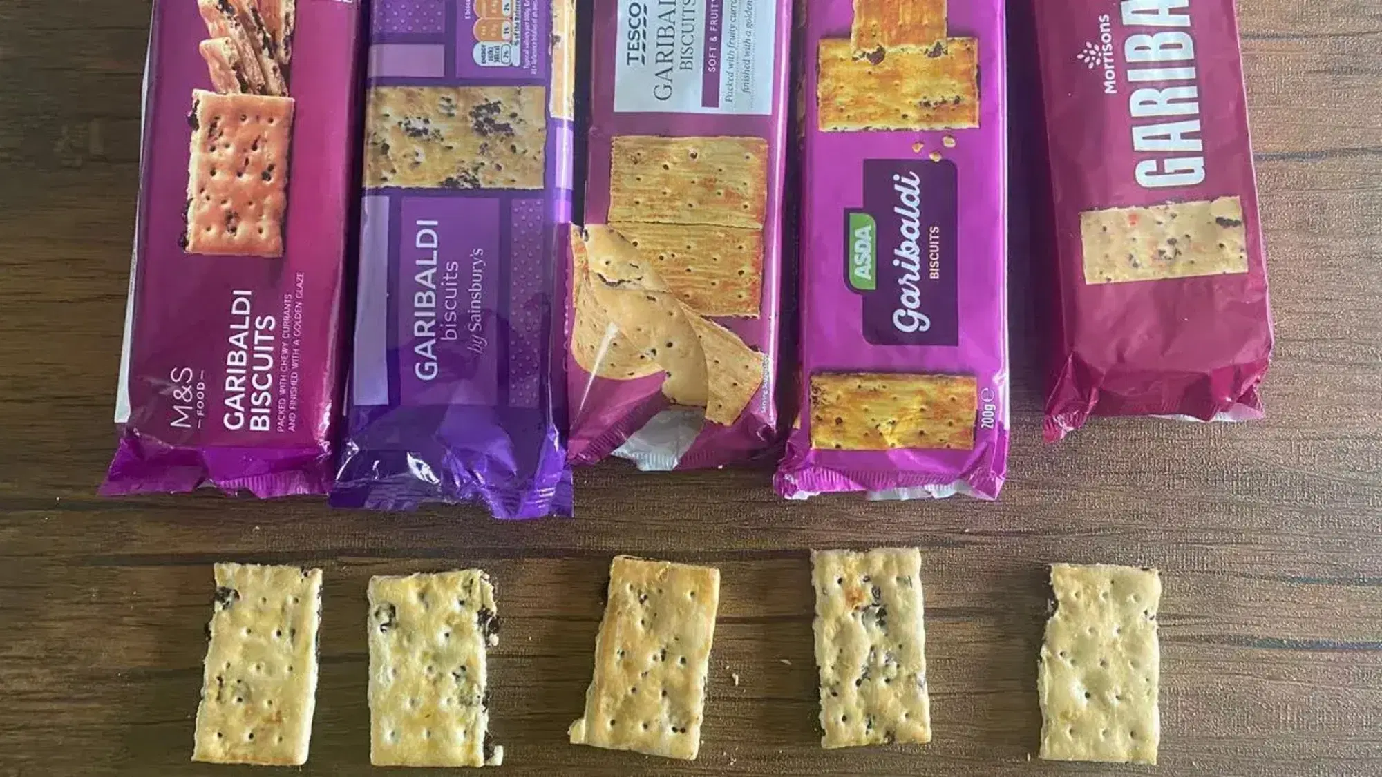 I Garibaldi biscuits