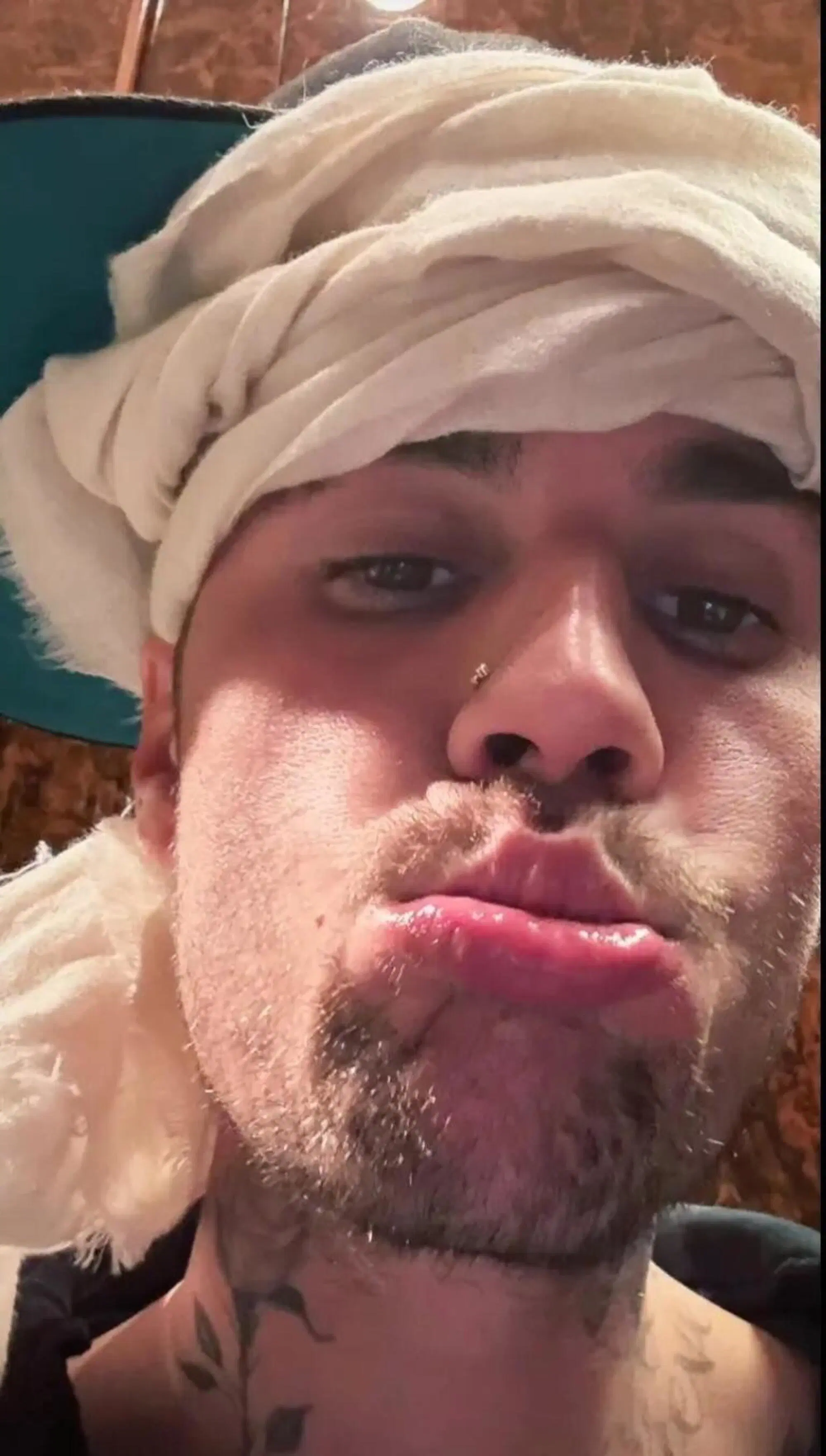 Justin Bieber in uno dei suoi criptici post