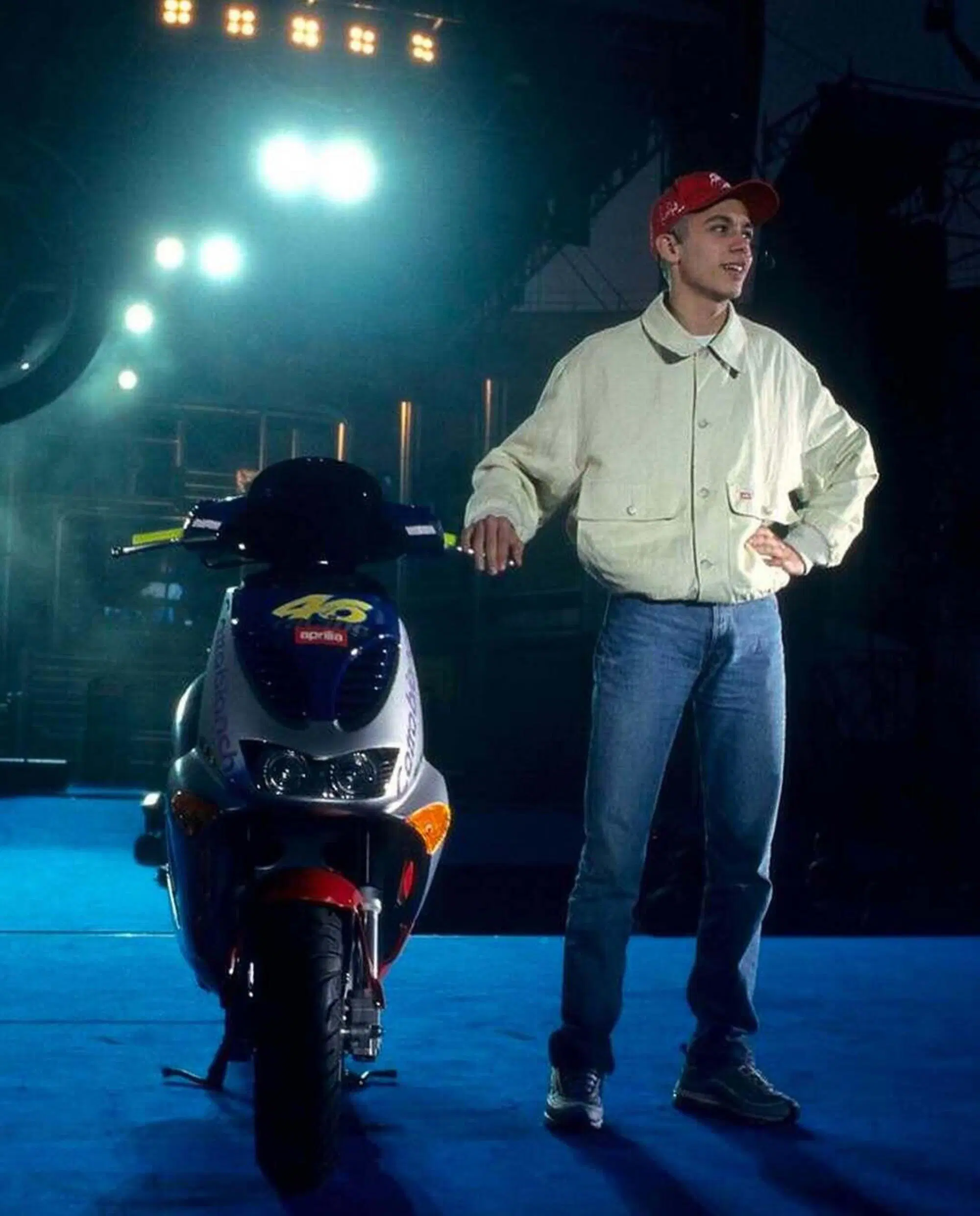 Valentino Rossi baseball vibes