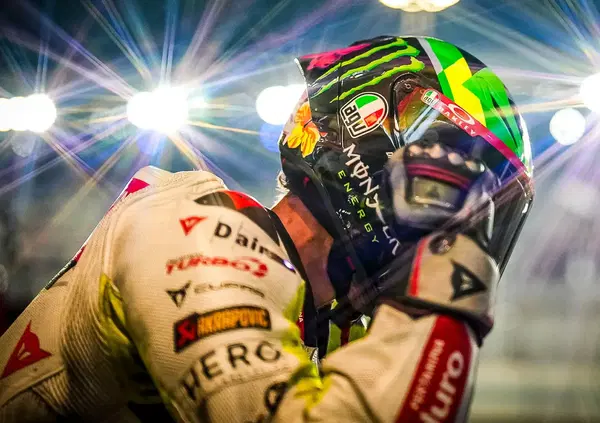 Il "tocchetto" di Valentino Rossi per spingere Morbidelli, il corto muso di Bagnaia su Marquez, la perla nascosta di Quartararo: tutto sul venerd&igrave; della MotoGP in Qatar