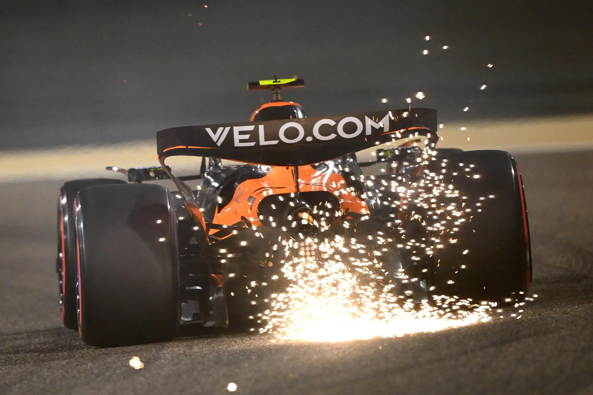 La McLaren in Bahrain