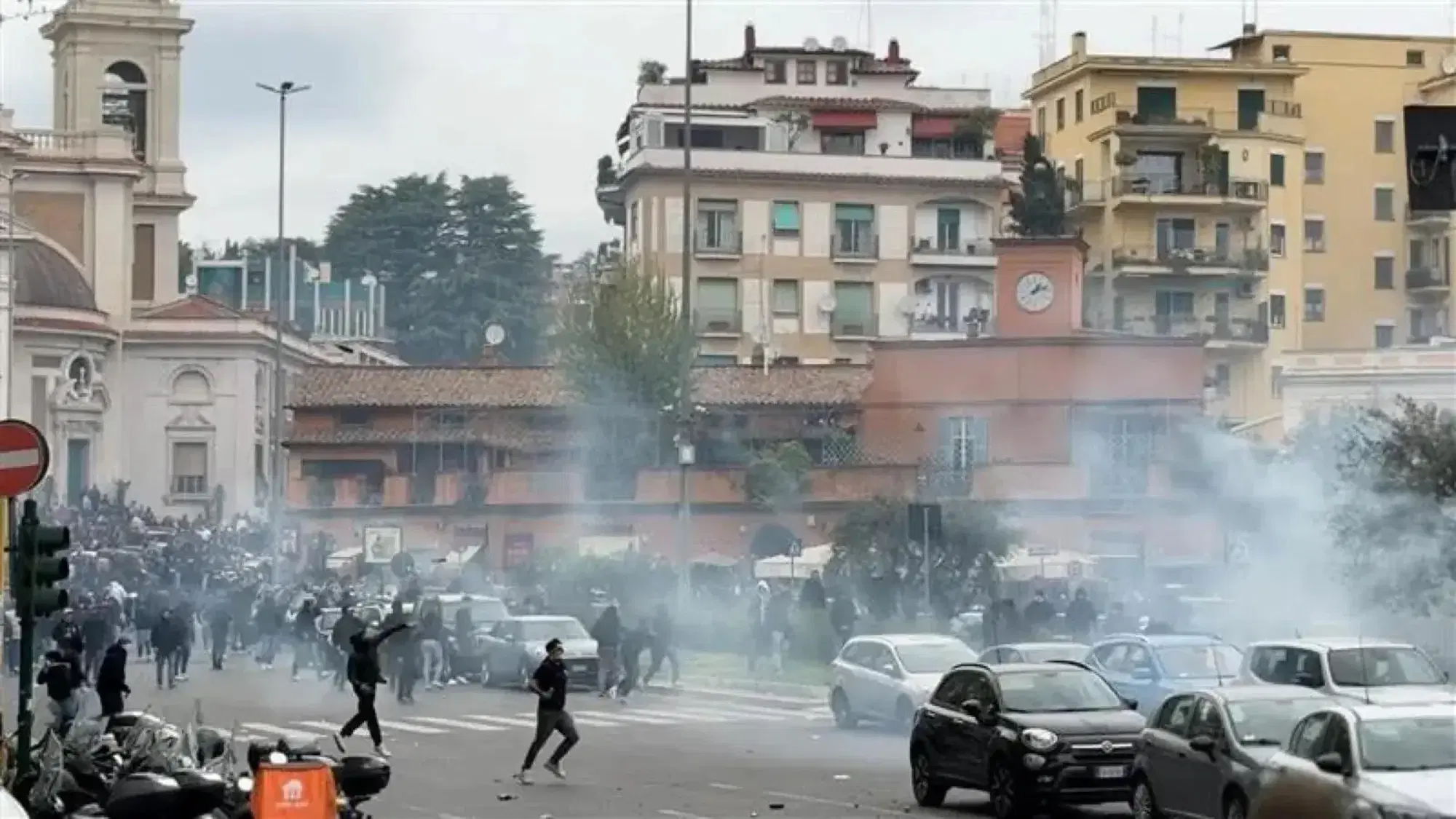 Scontri derby Lazio Roma