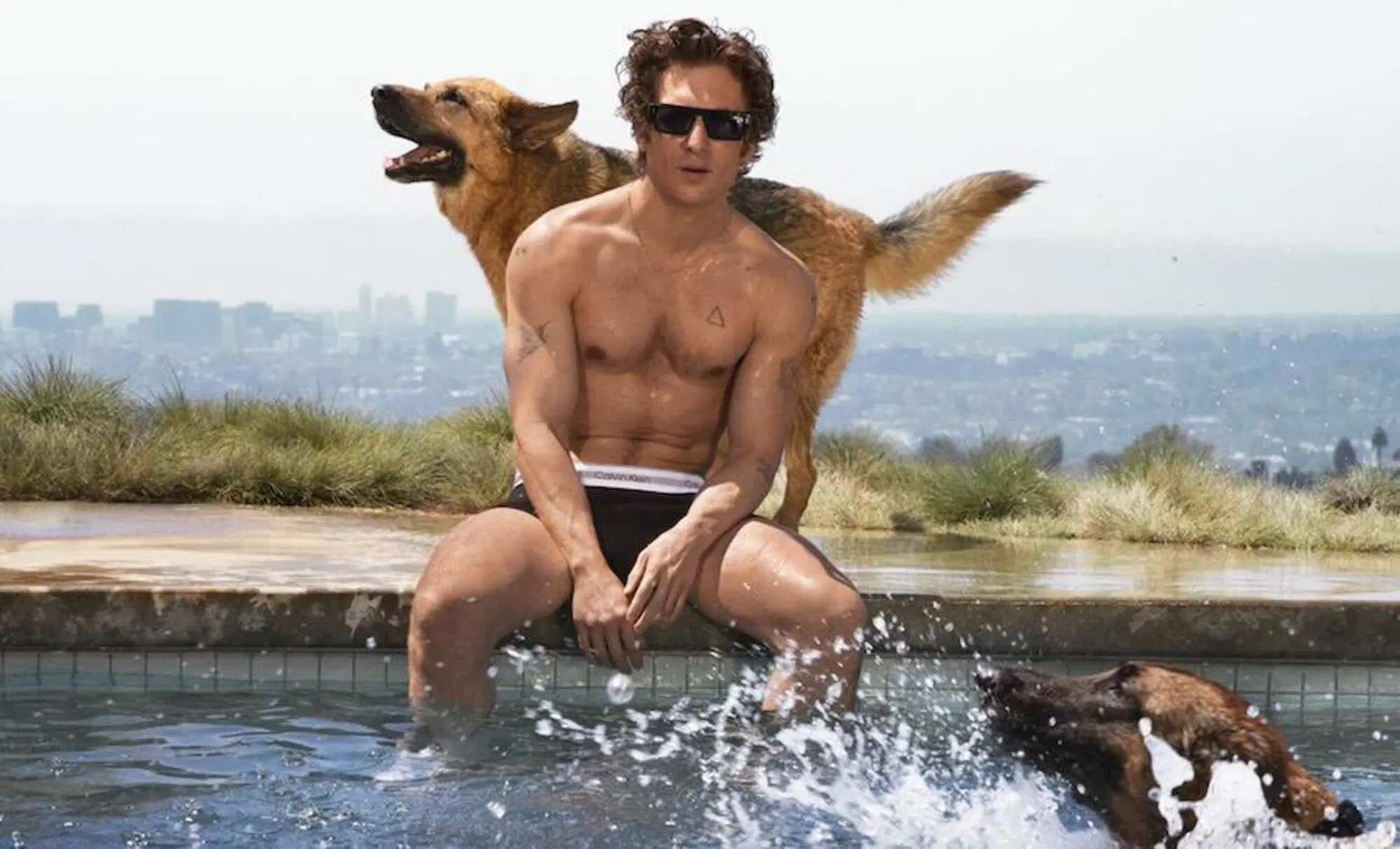 Jeremy Allen White per Calvin Klein