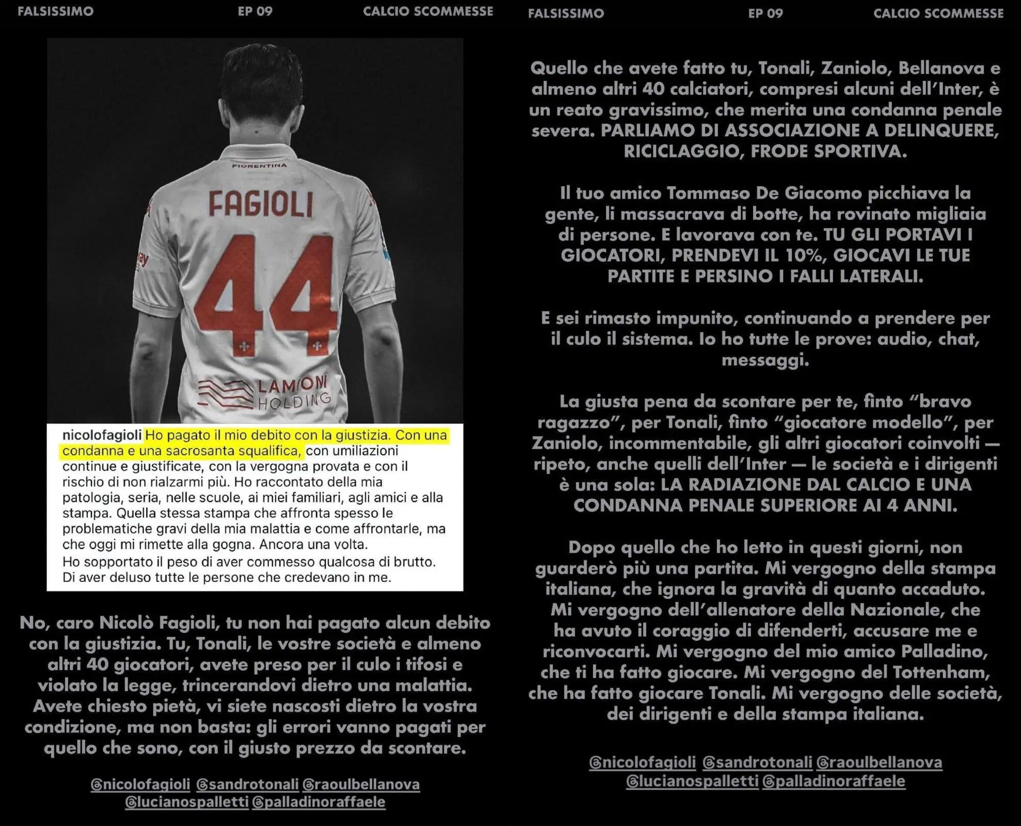 Le storie di Fabrizio Corona