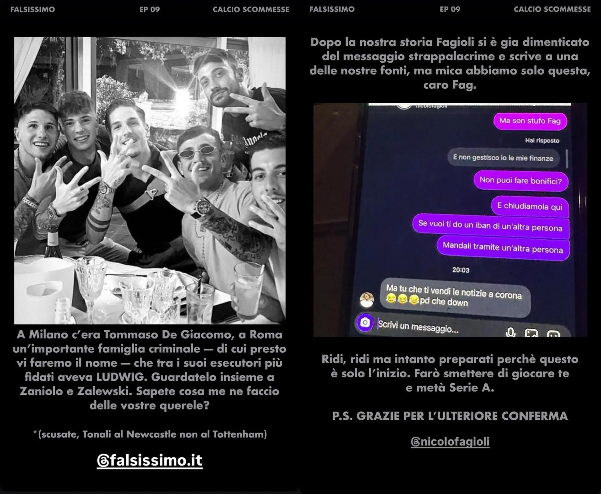 Falsissimo sul calcioscommesse