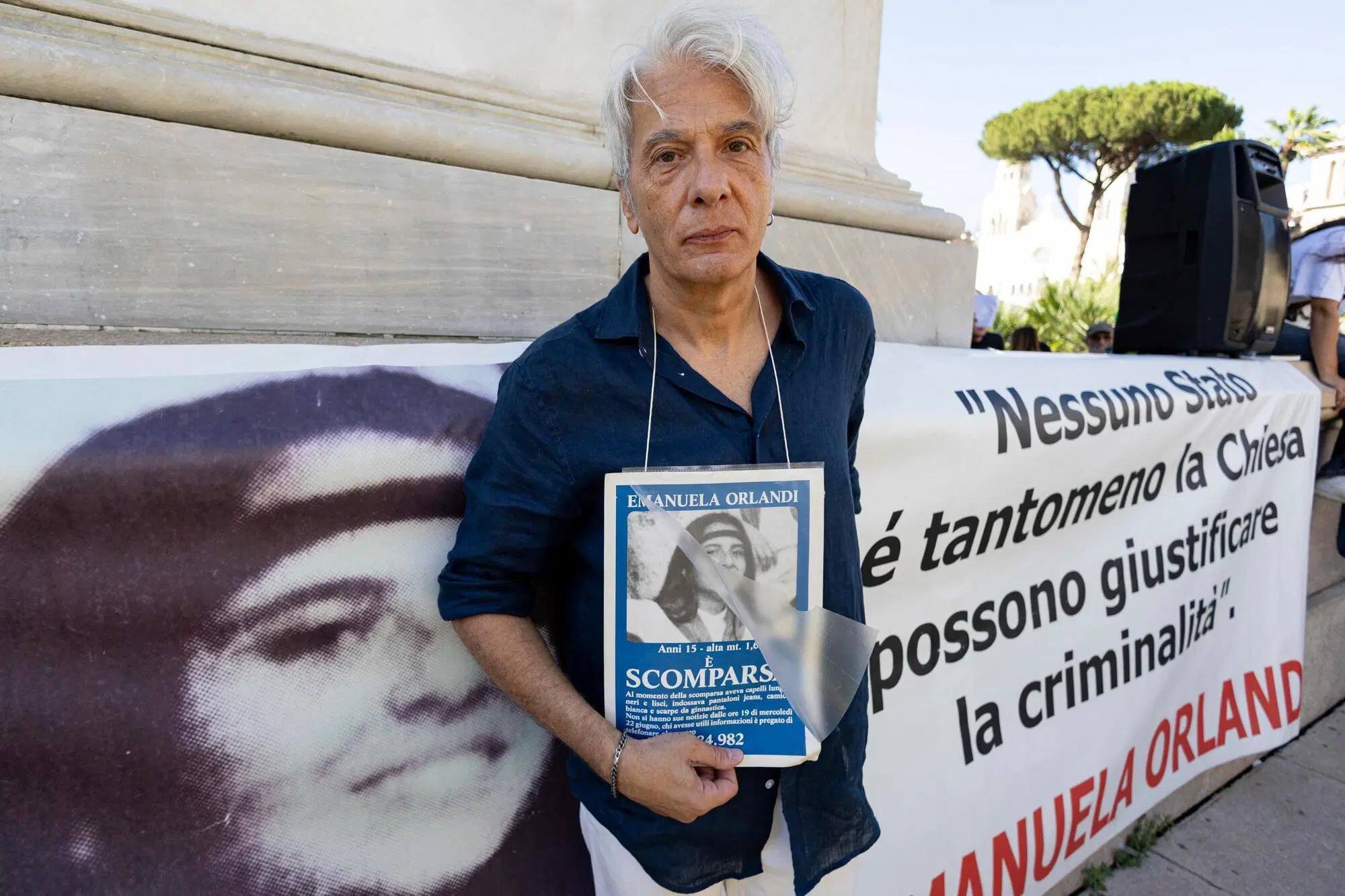 Il fratello di Emanuela, Pietro Orlandi