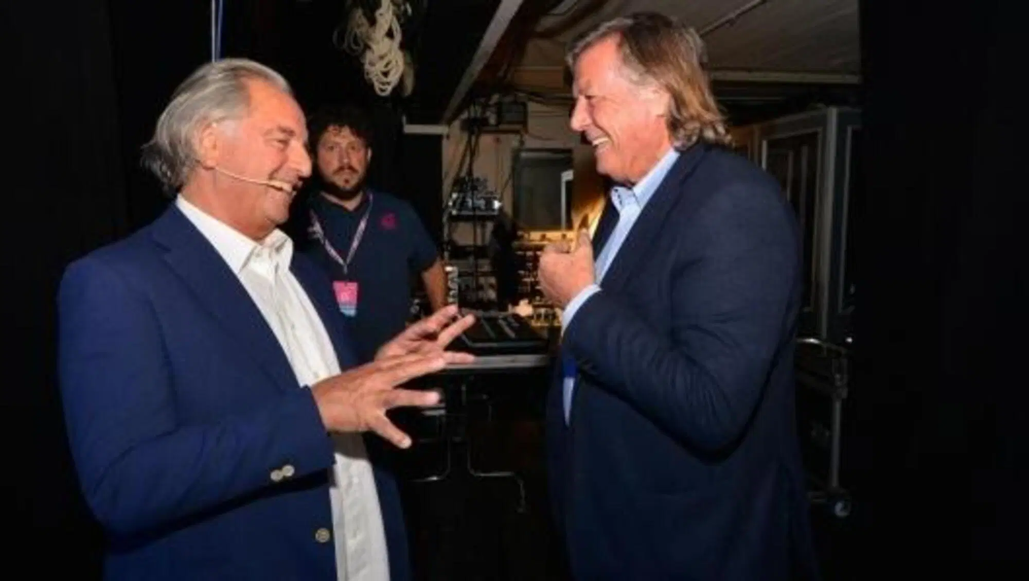 Adriano Panatta con Paolo Bertolucci