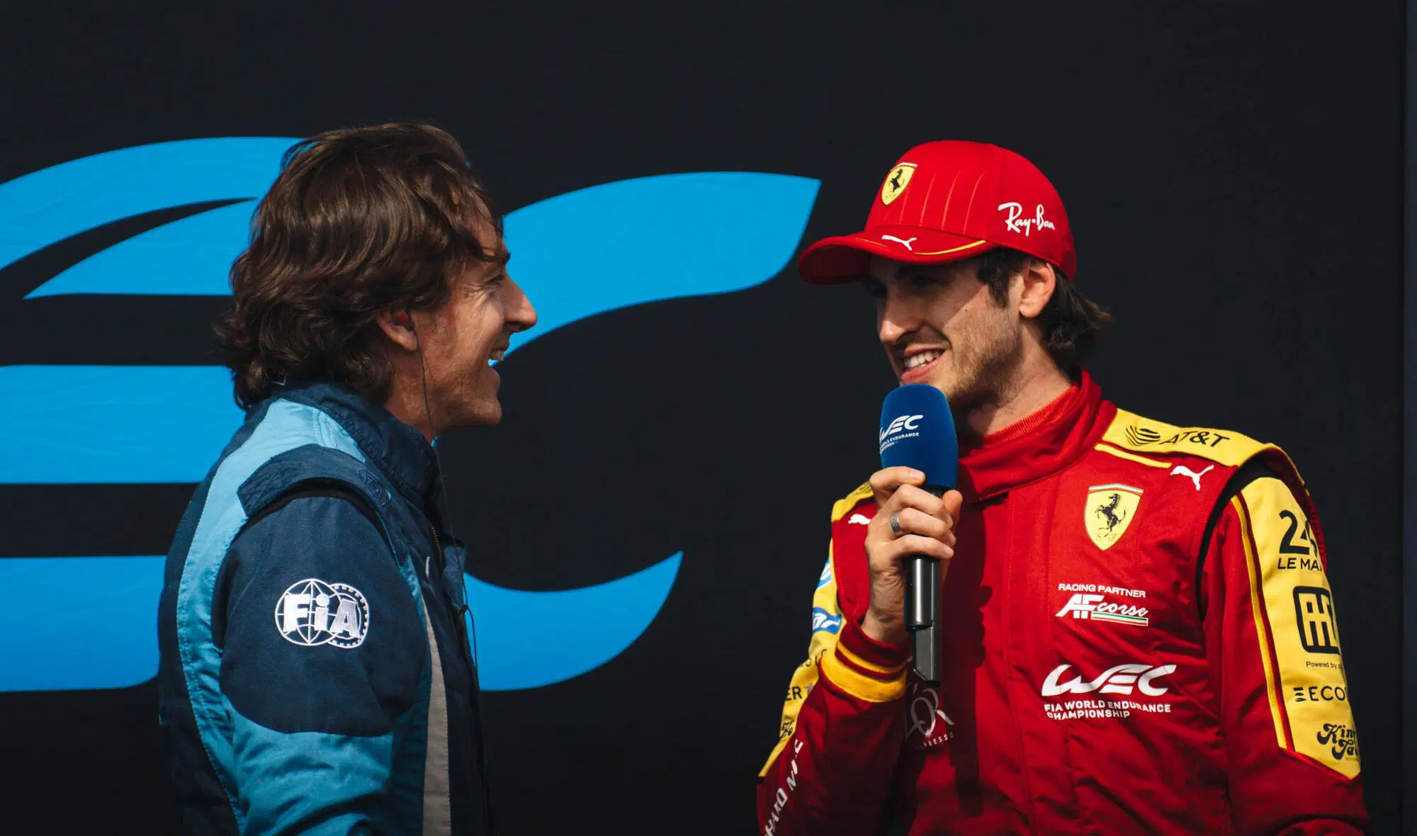 Antonio Giovinazzi dopo la pole position