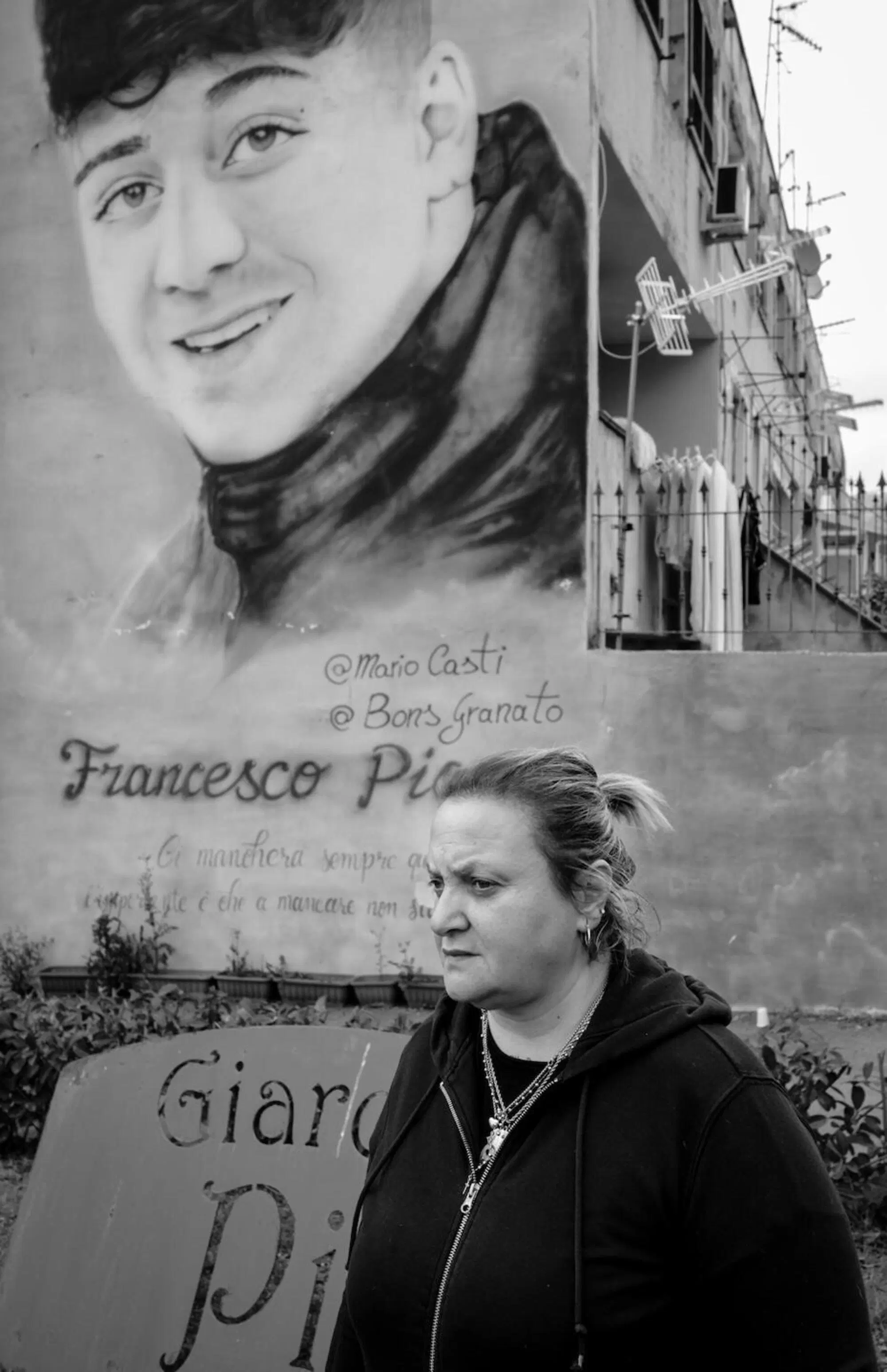 La madre di Francesco Pio Maimone