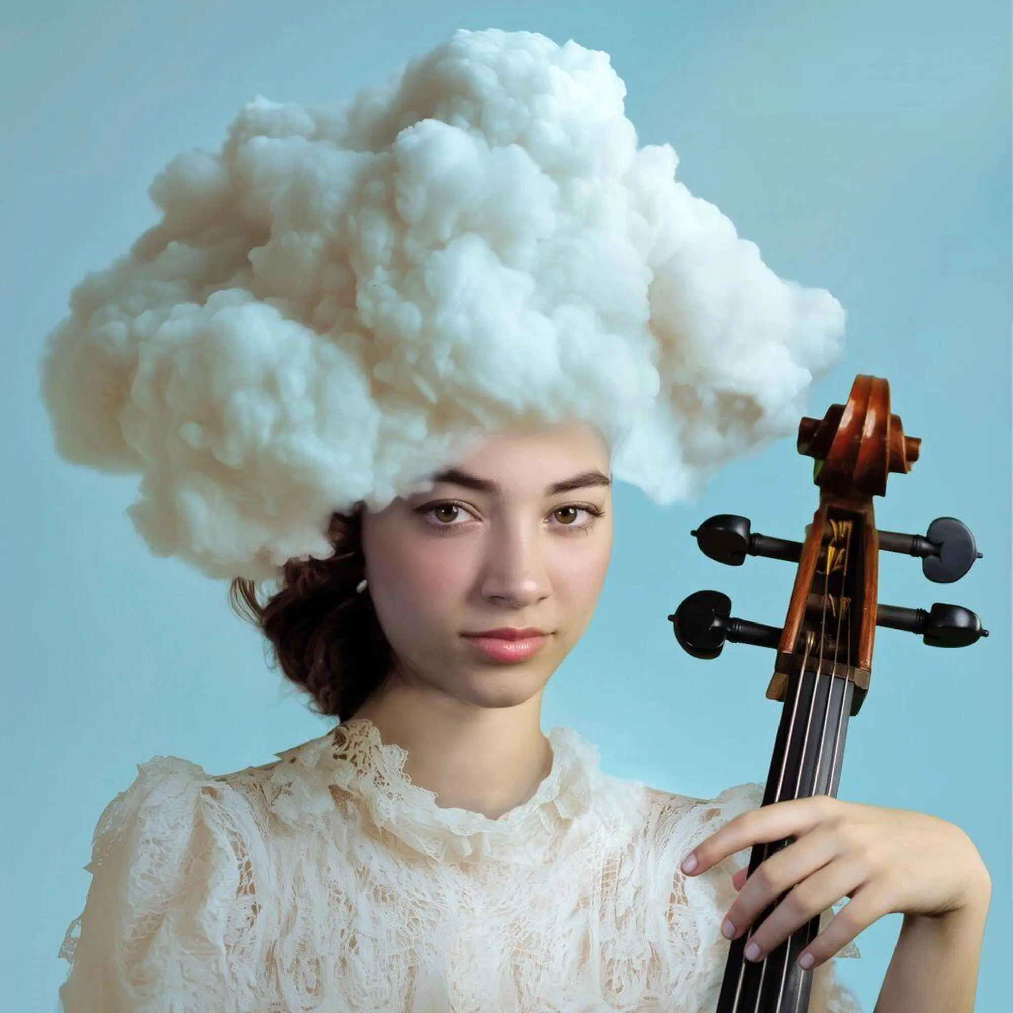 Diletta Fosso nella cover di Nuvole