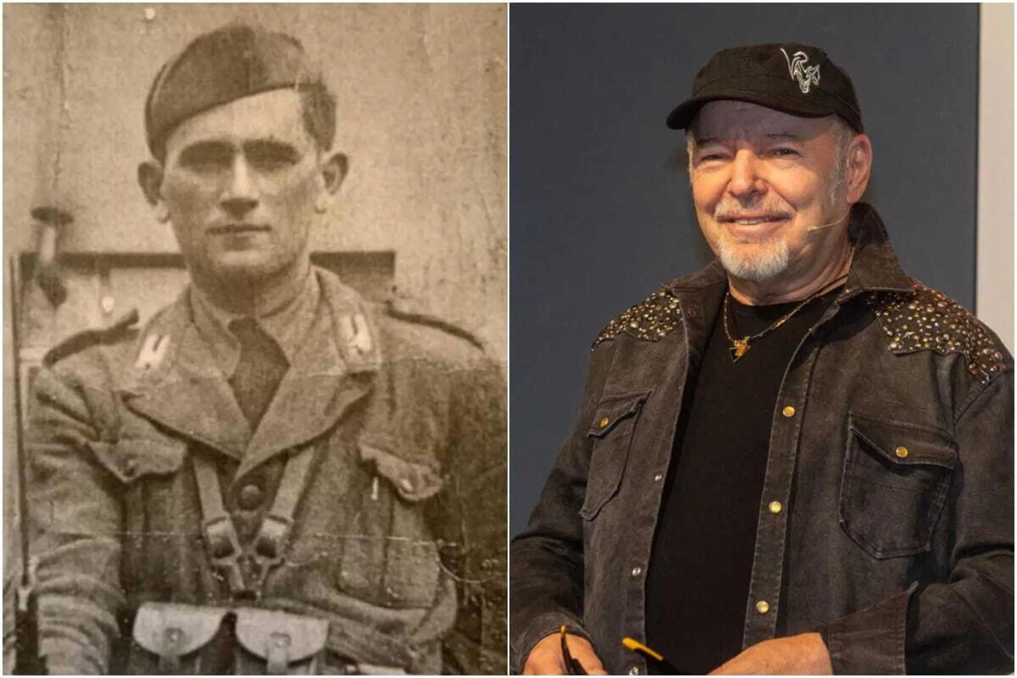 Vasco Rossi e suo padre "Carlino"