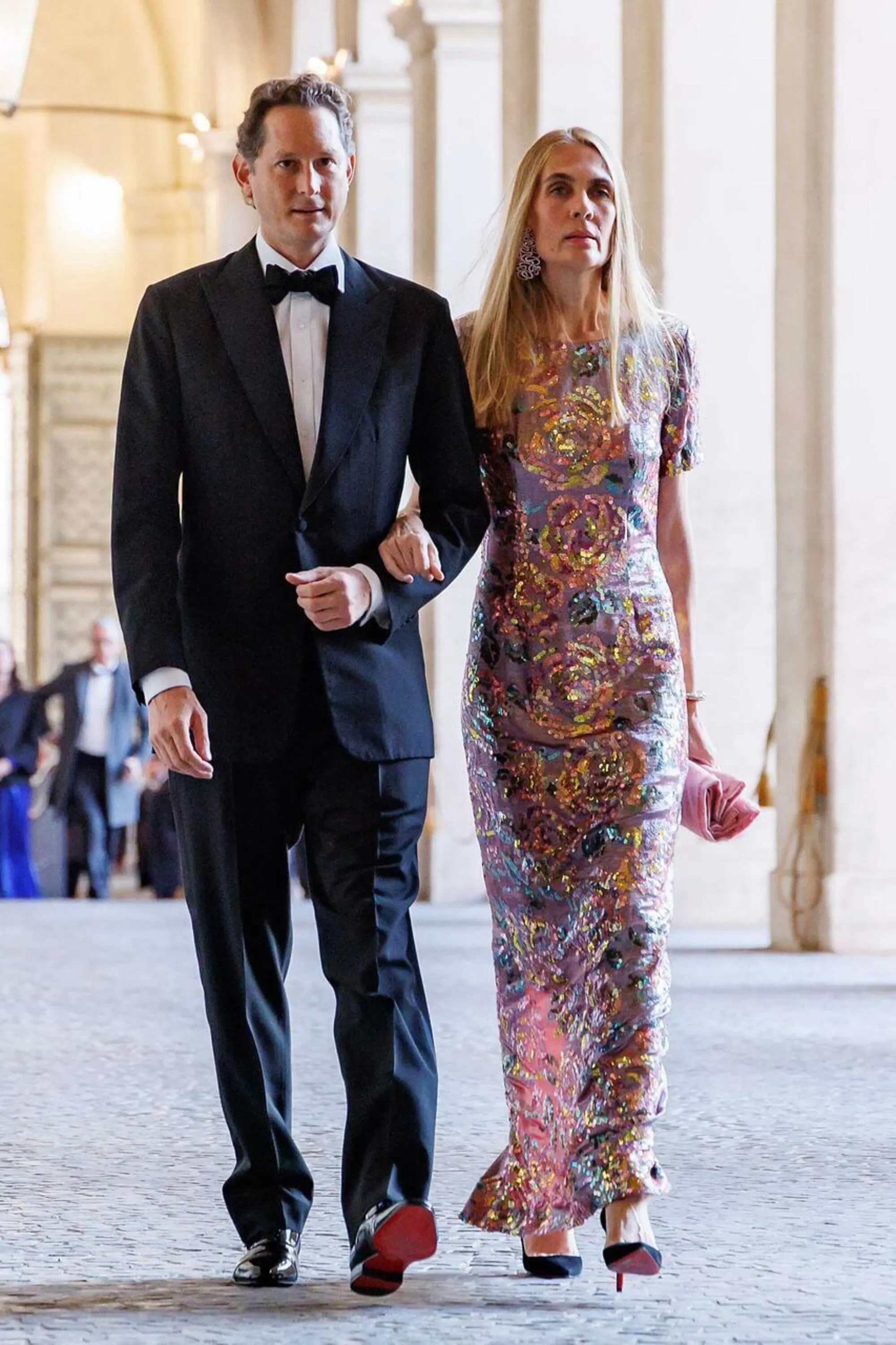 John Elkann e Lavinia Borromeo