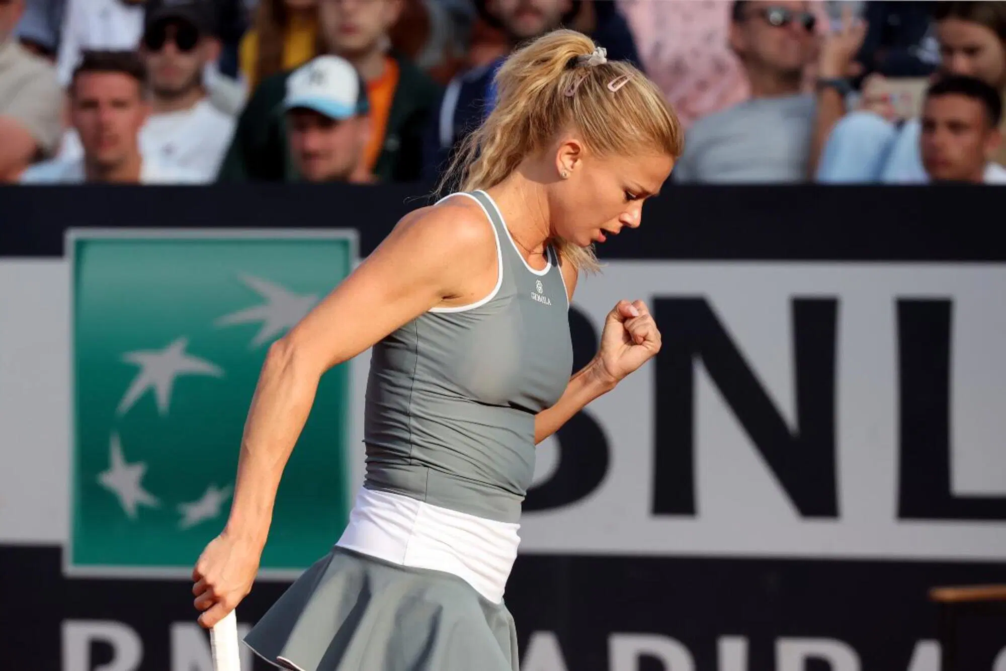 L'ex campionessa Camila Giorgi