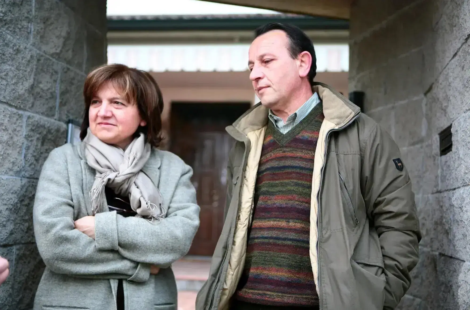 I genitori di Chiara Poggi