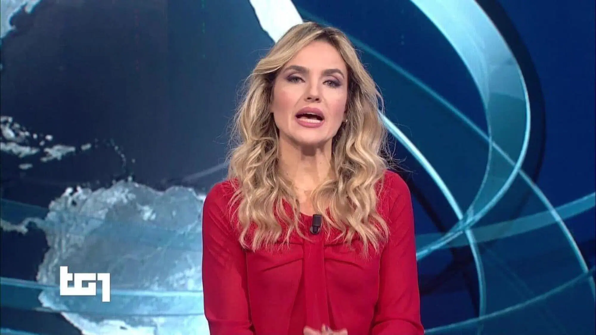Laura Chimenti conduce il Tg1