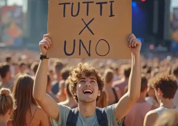 &ldquo;TUTTI X UNO&rdquo; SCEMPIO. Ma com&rsquo;&egrave; messa la Rai che fa spot video con l&rsquo;IA sul Concertone del primo maggio? Per la festa dei lavoratori, li taglia fuori. E il risultato &egrave; anche terribile: tutti x uno scempio?