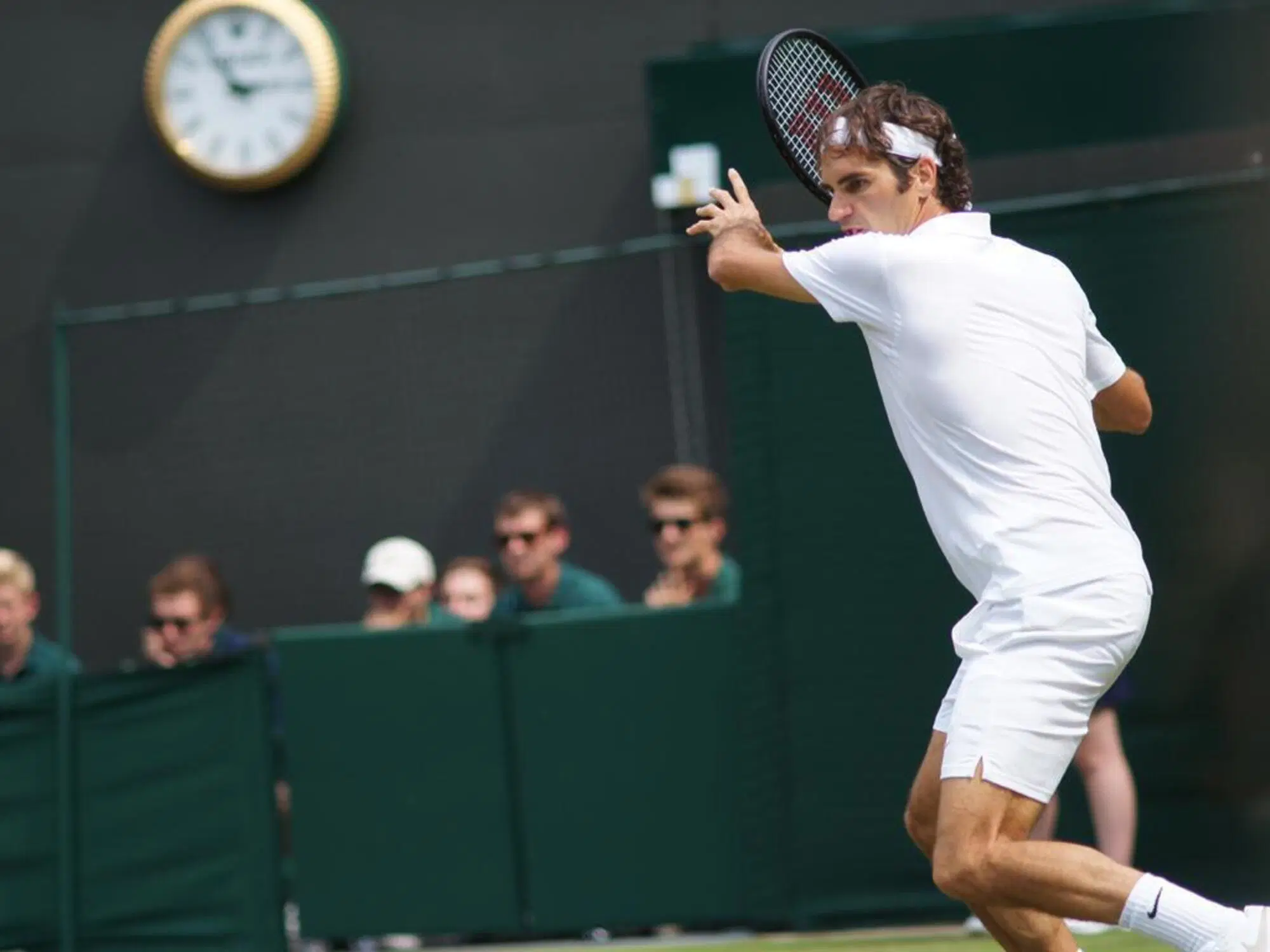 La classe con cui si vestiva Roger Federer